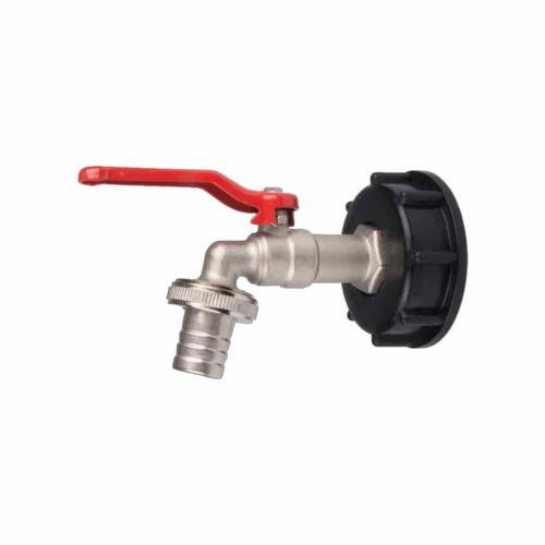 IBC ADAPTER MIT Kugelhahn 3/4 Regenwasser 1000L Container Wassertank