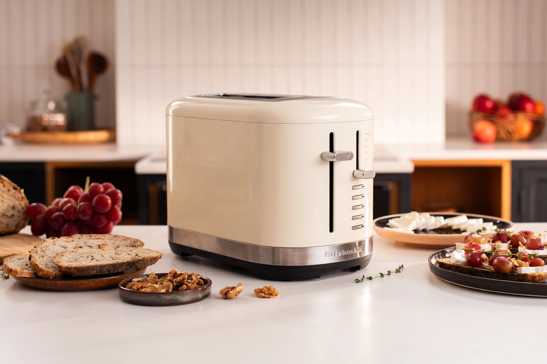 KitchenAid Toaster für 2 Scheiben 5KMT2109-Crème