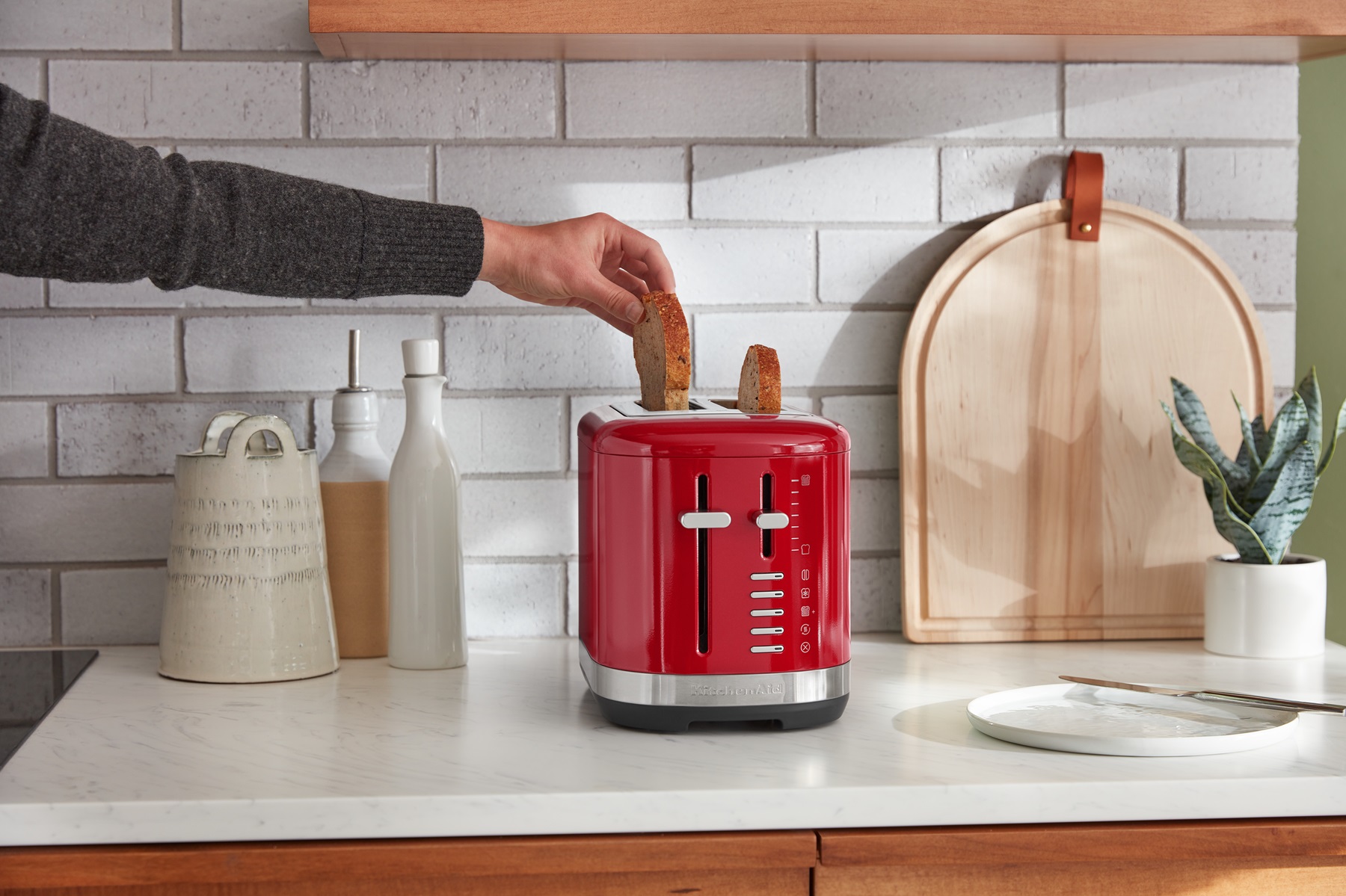 KitchenAid Toaster für 2 Scheiben 5KMT2109-Empire Rot