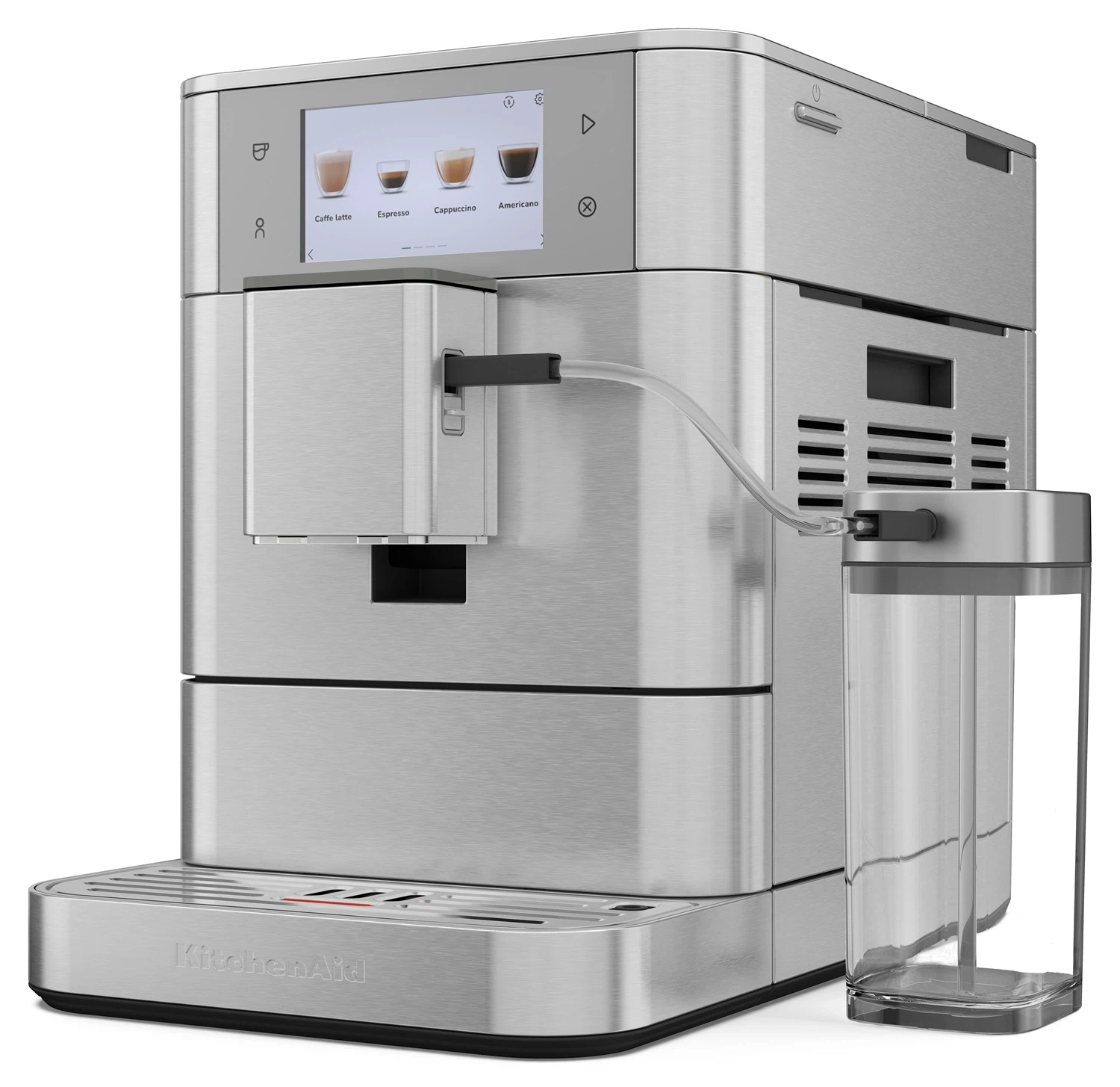 KitchenAid Espresso Collection vollautomatische Espressomaschine KF8 5KES8558-Edelstahl / Gebürstetes Metall