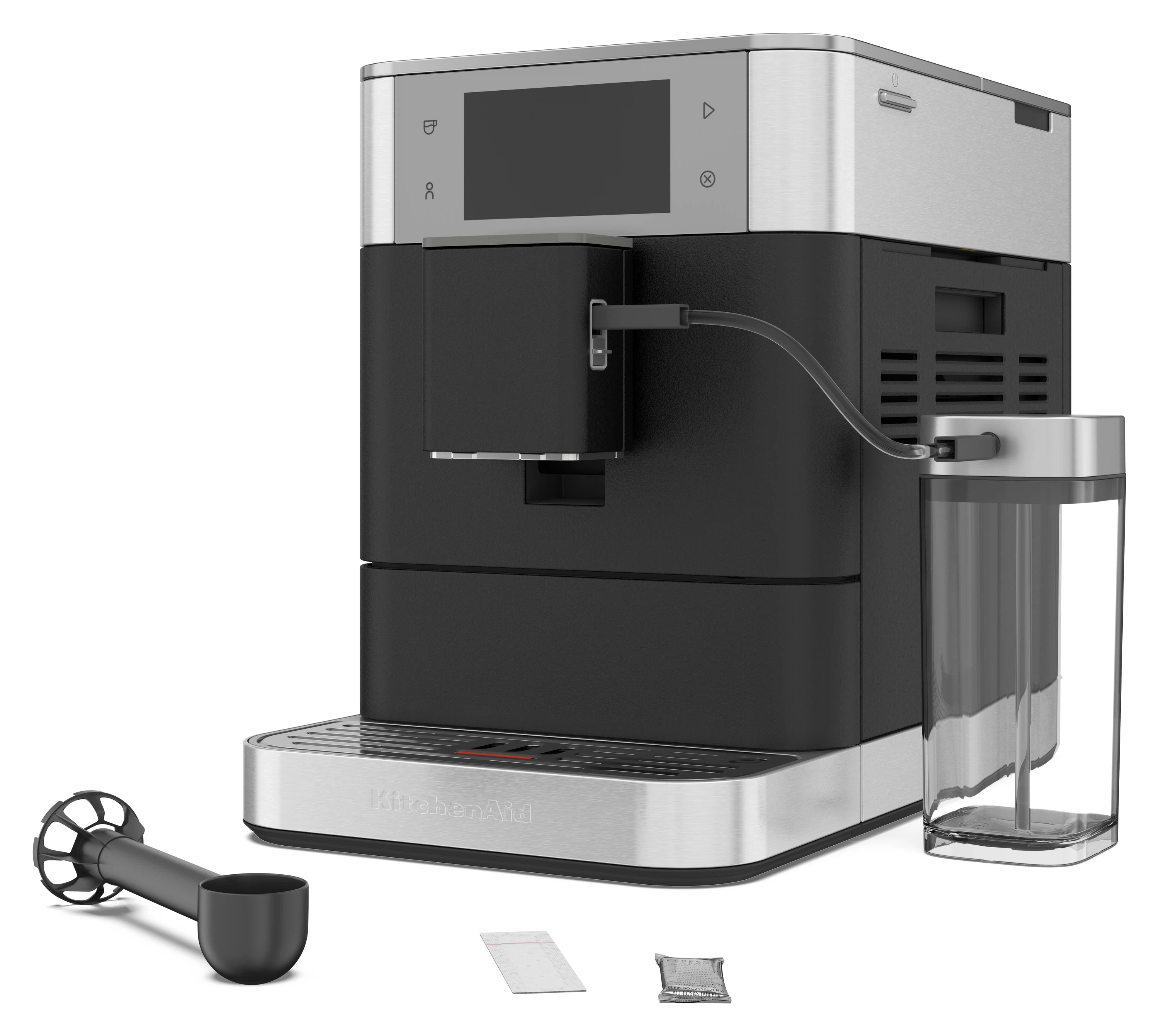 KitchenAid Espresso Collection vollautomatische Espressomaschine KF8 5KES8558-Gusseisen Schwarz