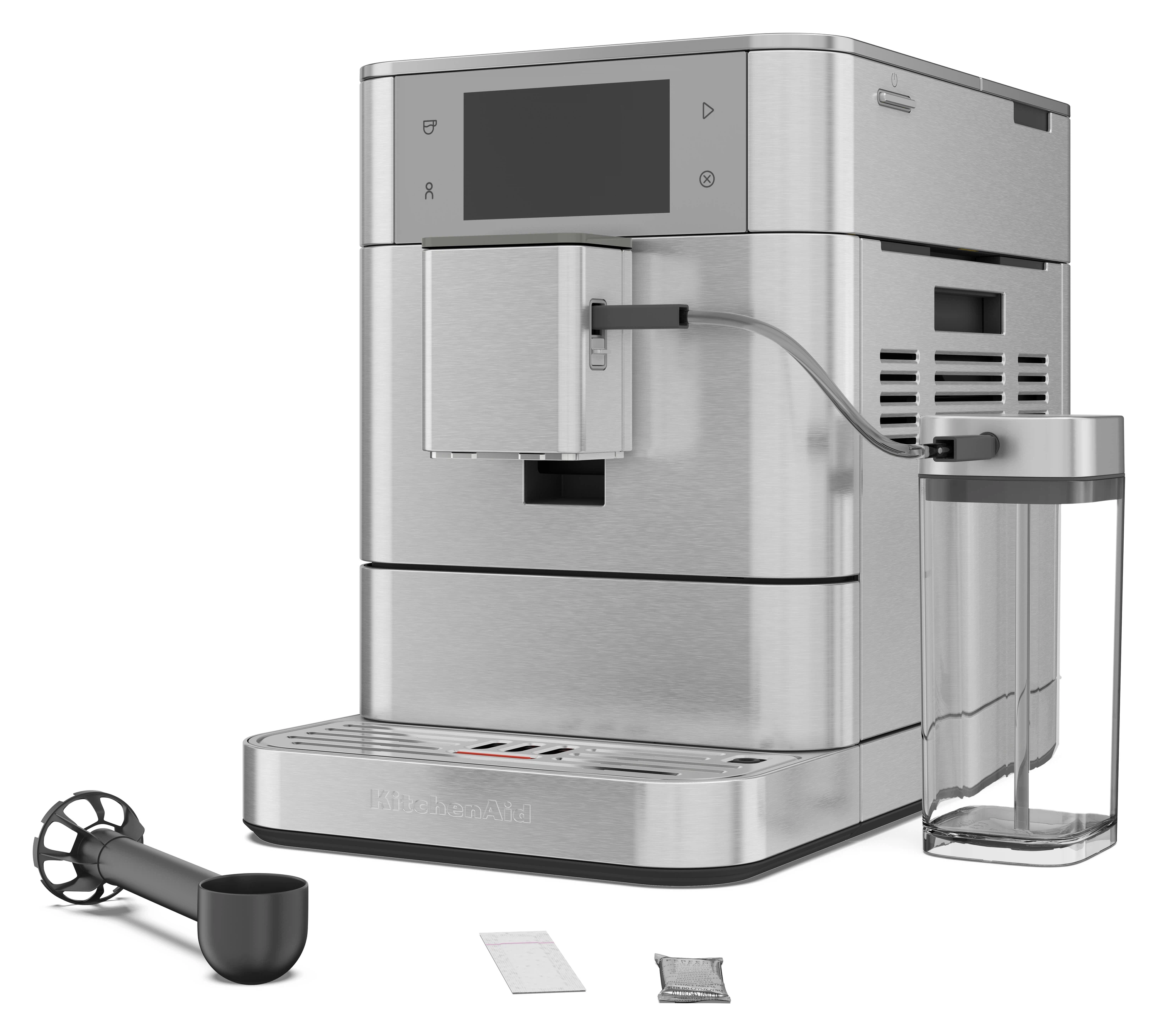 KitchenAid Espresso Collection vollautomatische Espressomaschine KF8 5KES8558-Edelstahl / Gebürstetes Metall