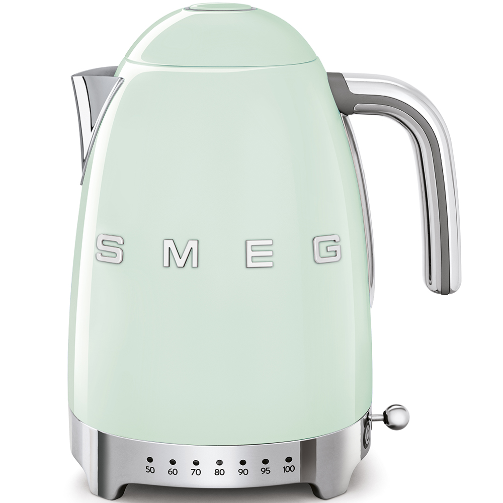 Smeg 50's Wasserkocher mit regelbarer Temperatureinstellung-Pastellgrün