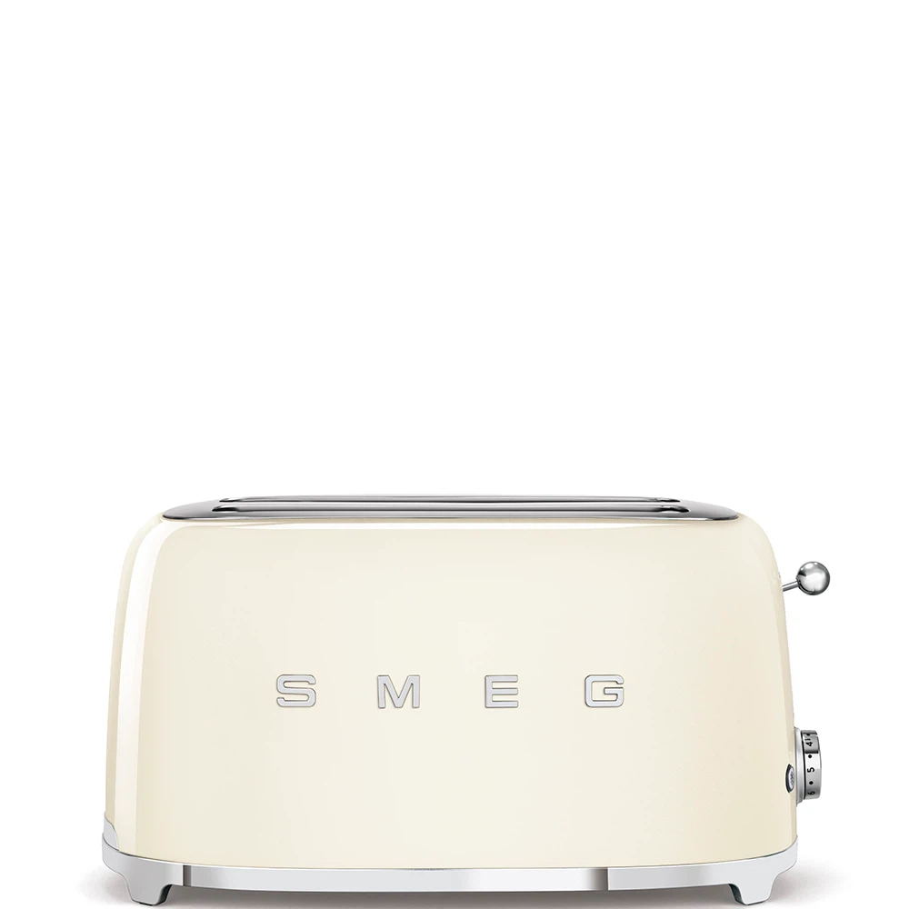 Smeg 50's 2-Schlitz Toaster lang-Crème