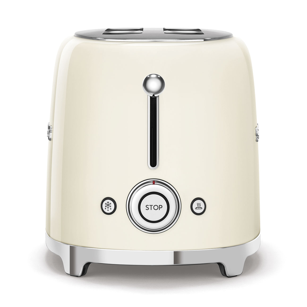 Smeg 50's 2-Schlitz Toaster lang-Crème