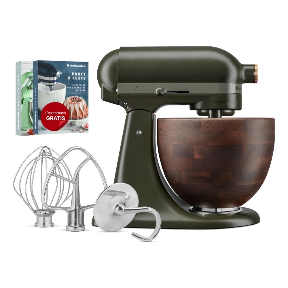 KitchenAid Artisan 4,7 Liter Küchenmaschine 5KSM180WSEEG- Design Edition: Evergreen-Default