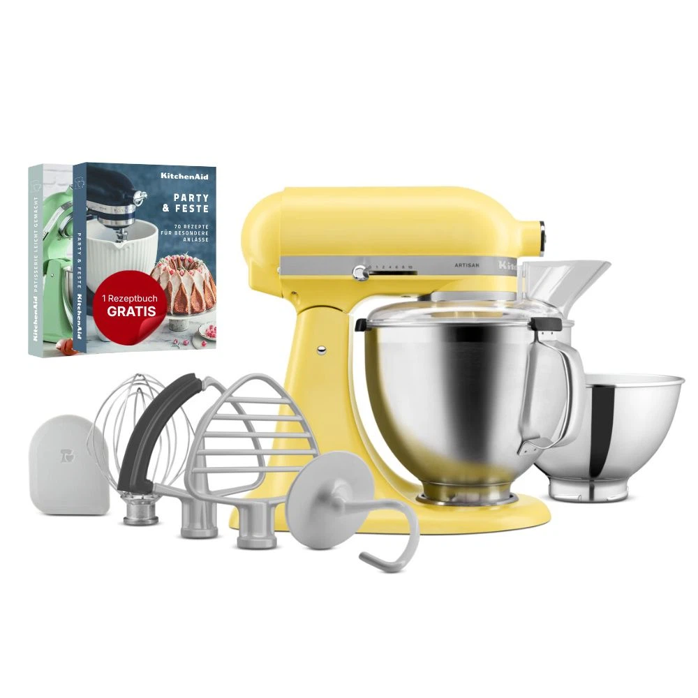 Küchenmaschine 4,7L Artisan 5KSM195PSEBT Küchenmaschine Butter-Default Title