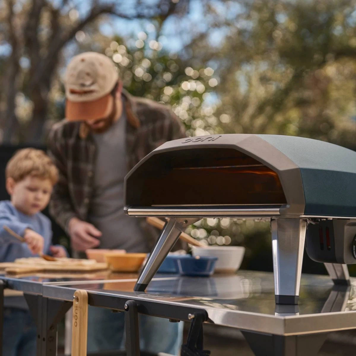 Ooni Koda 2 Gas Pizzaofen-Schieferblau