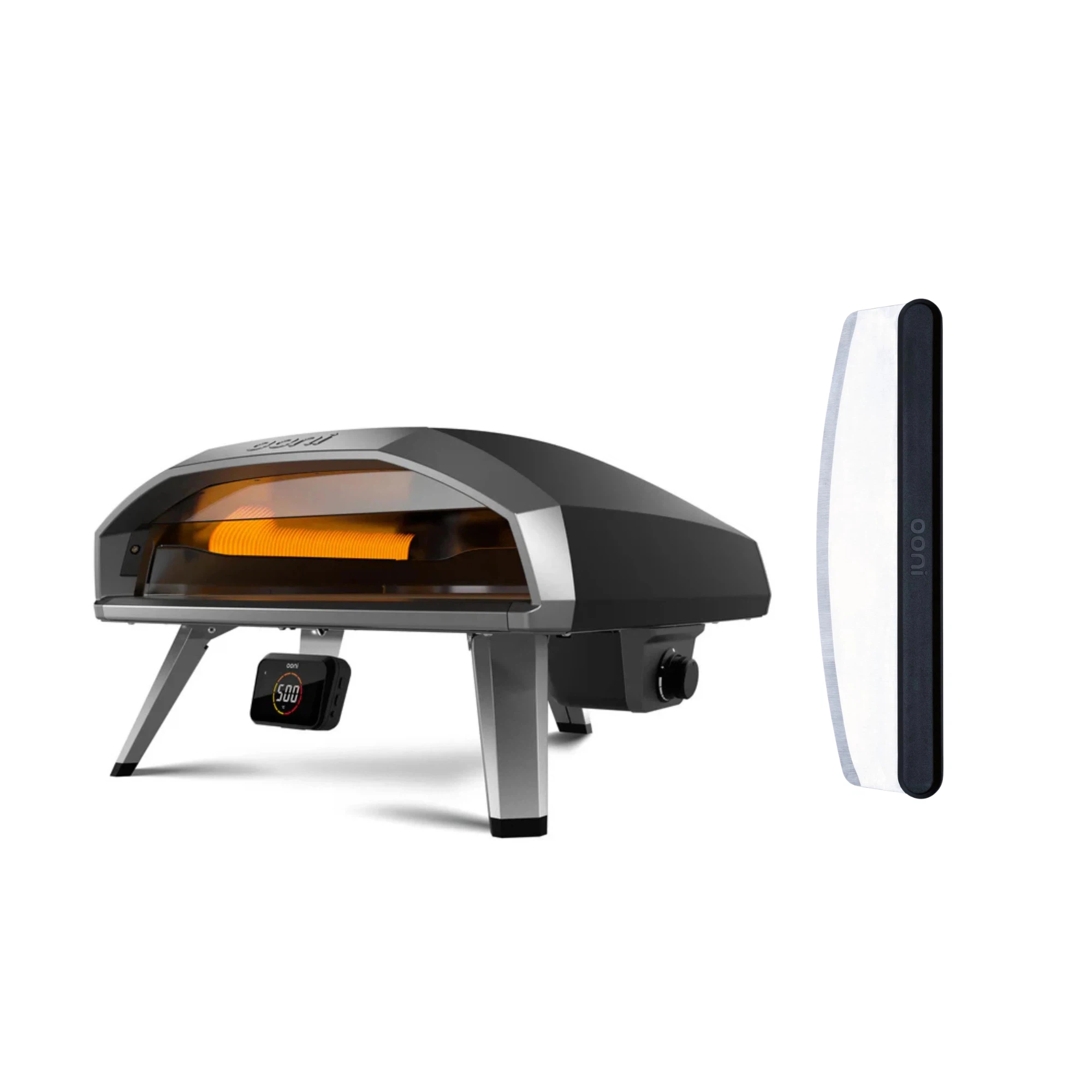 Ooni Koda 2 Pro Gas Pizzaofen inkl. Wiegemesser-Schwarz