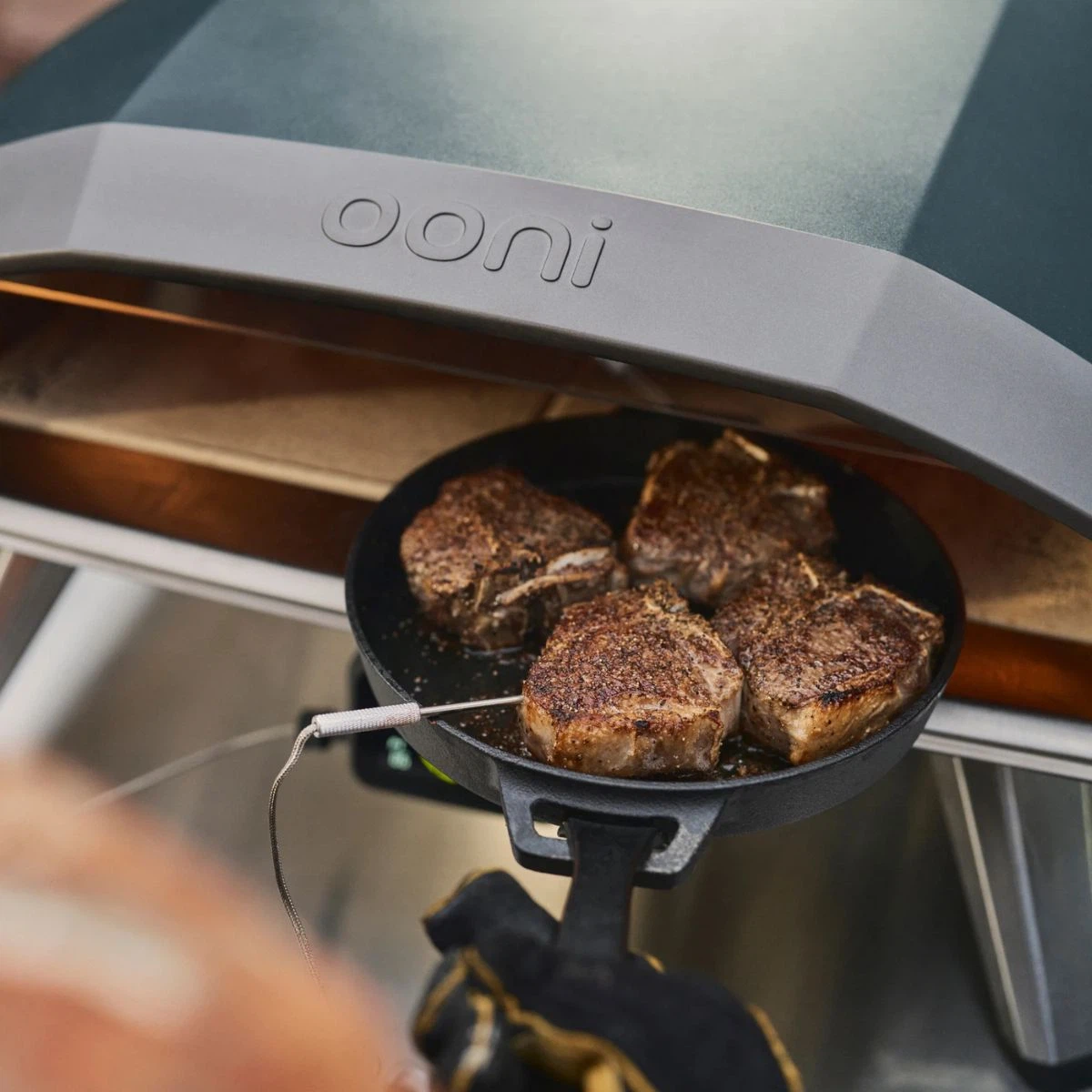 Ooni Koda 2 Pro Gas Pizzaofen inkl. Wiegemesser-Schieferblau