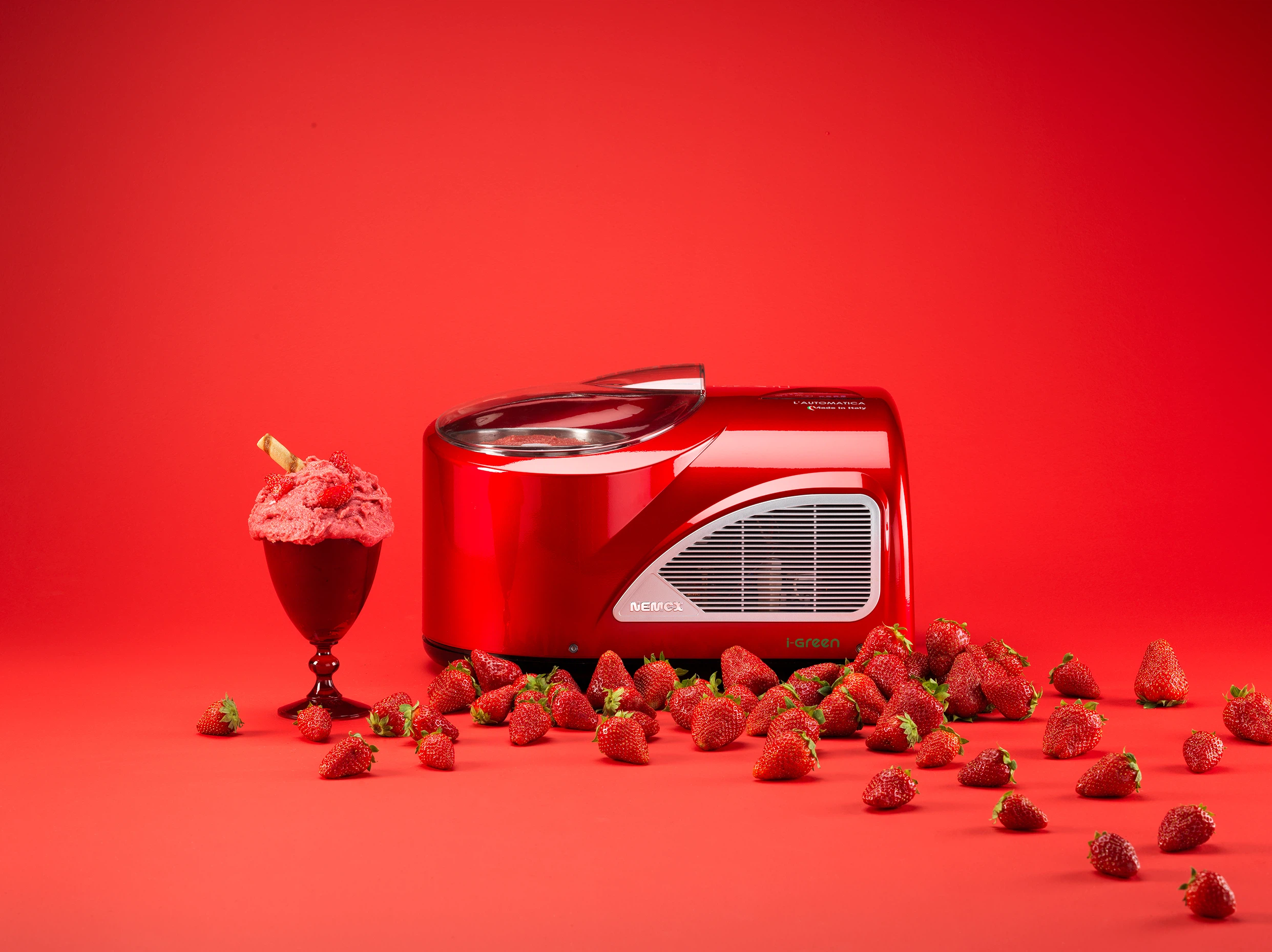 NEMOX Gelato NXT 1 l'automatica i-Green-Rot