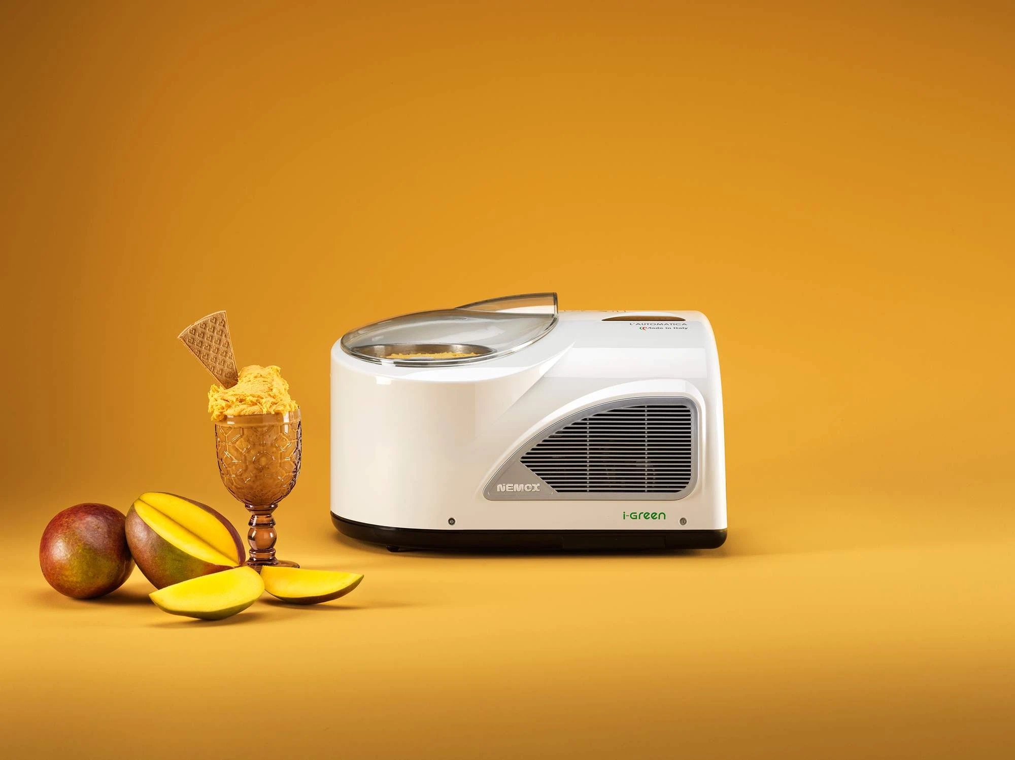 NEMOX Gelato NXT 1 l'automatica i-Green-Weiß