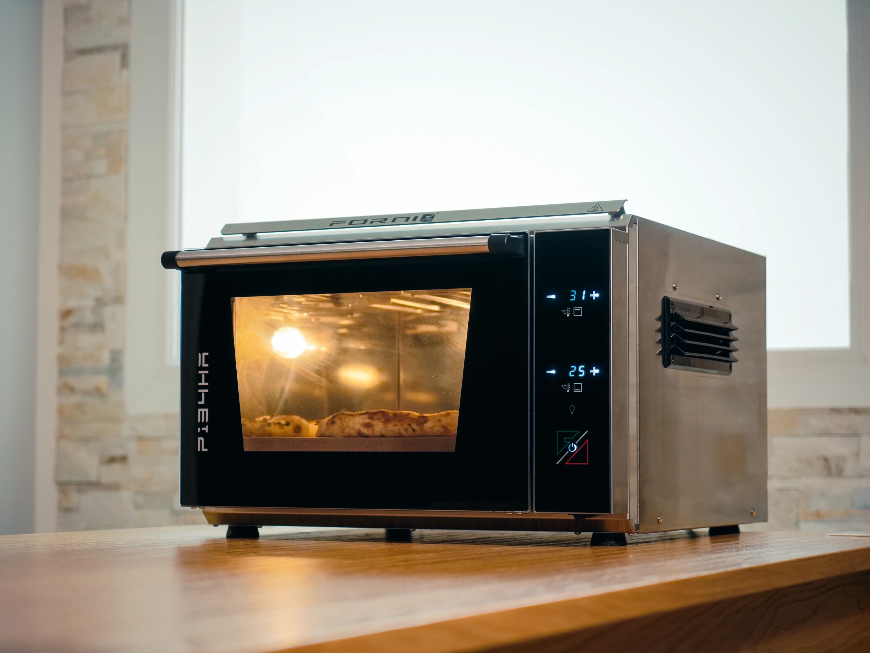 EFFEUNO P134HA 509 Pro Elektrischer Pizzaofen mit hoher Kammer-Default Title