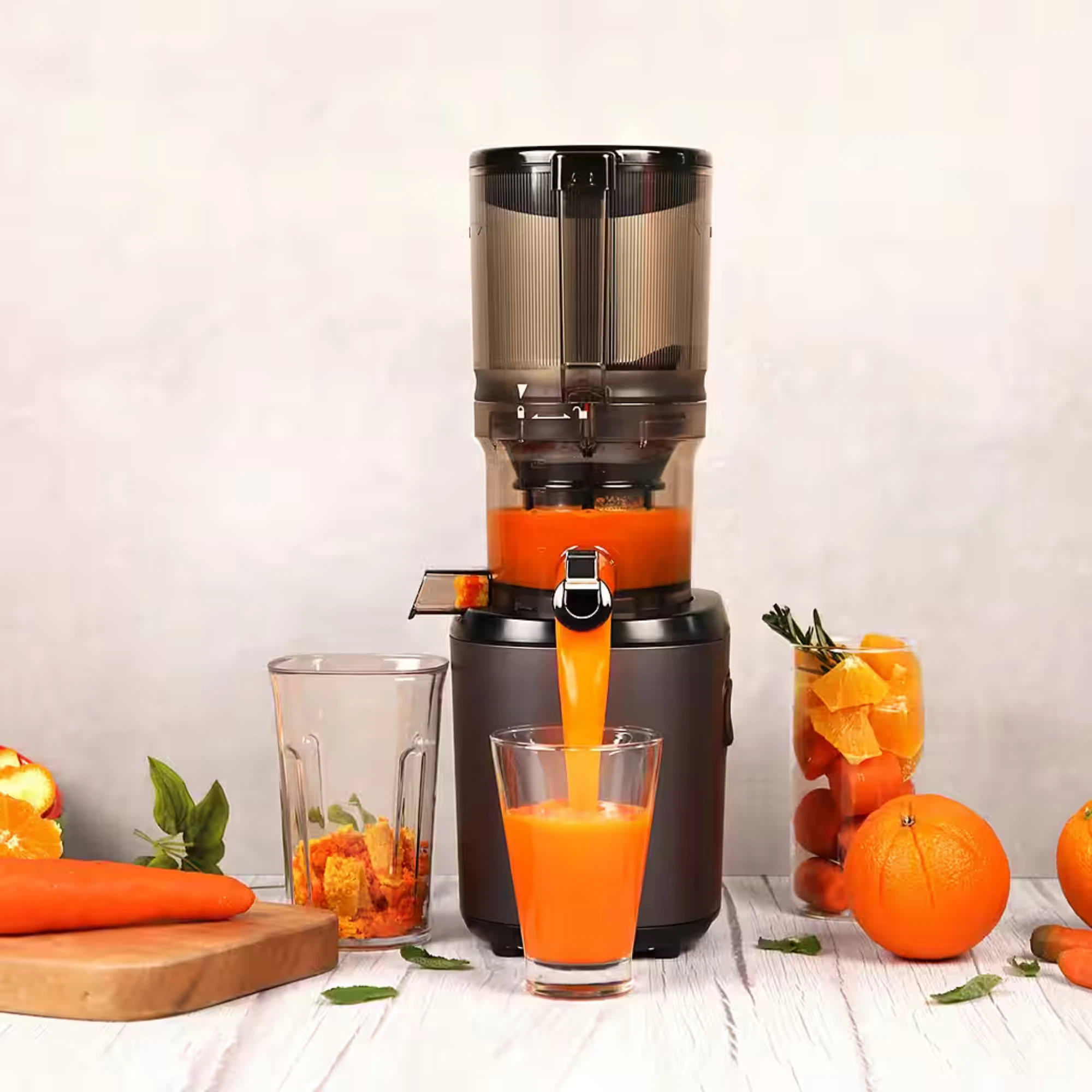 Kuvings Auto6 Slow Juicer-Gun Metal