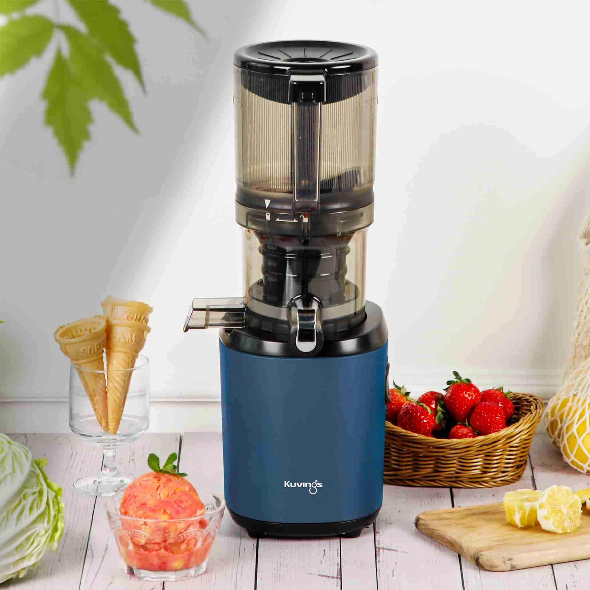Kuvings Auto6 Slow Juicer-Blau