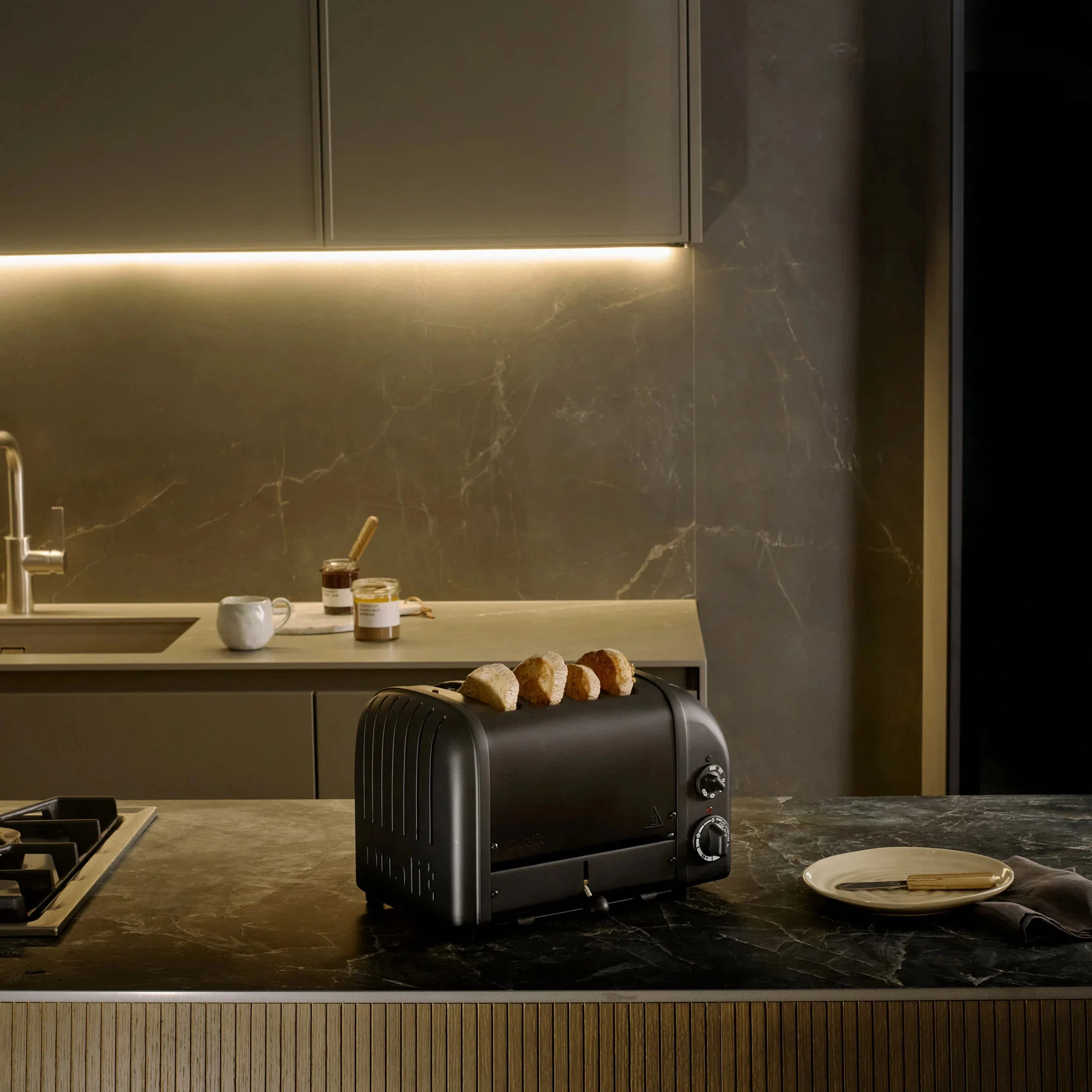 Dualit Classic 4er-Toaster Stealth-Default Title