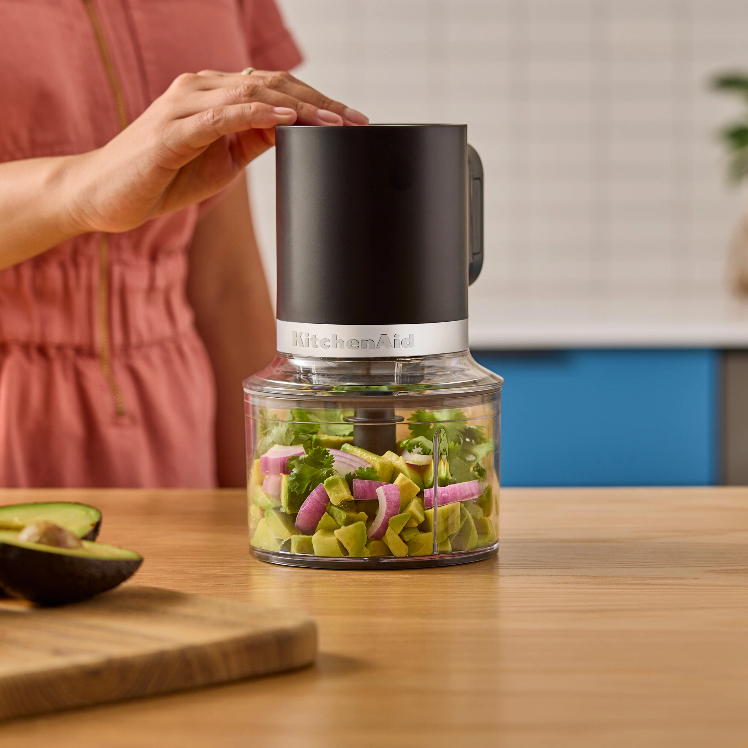 KitchenAid Go Cordless Top-Down- Zerkleinerer 5KTCR350BM-ohne Akku