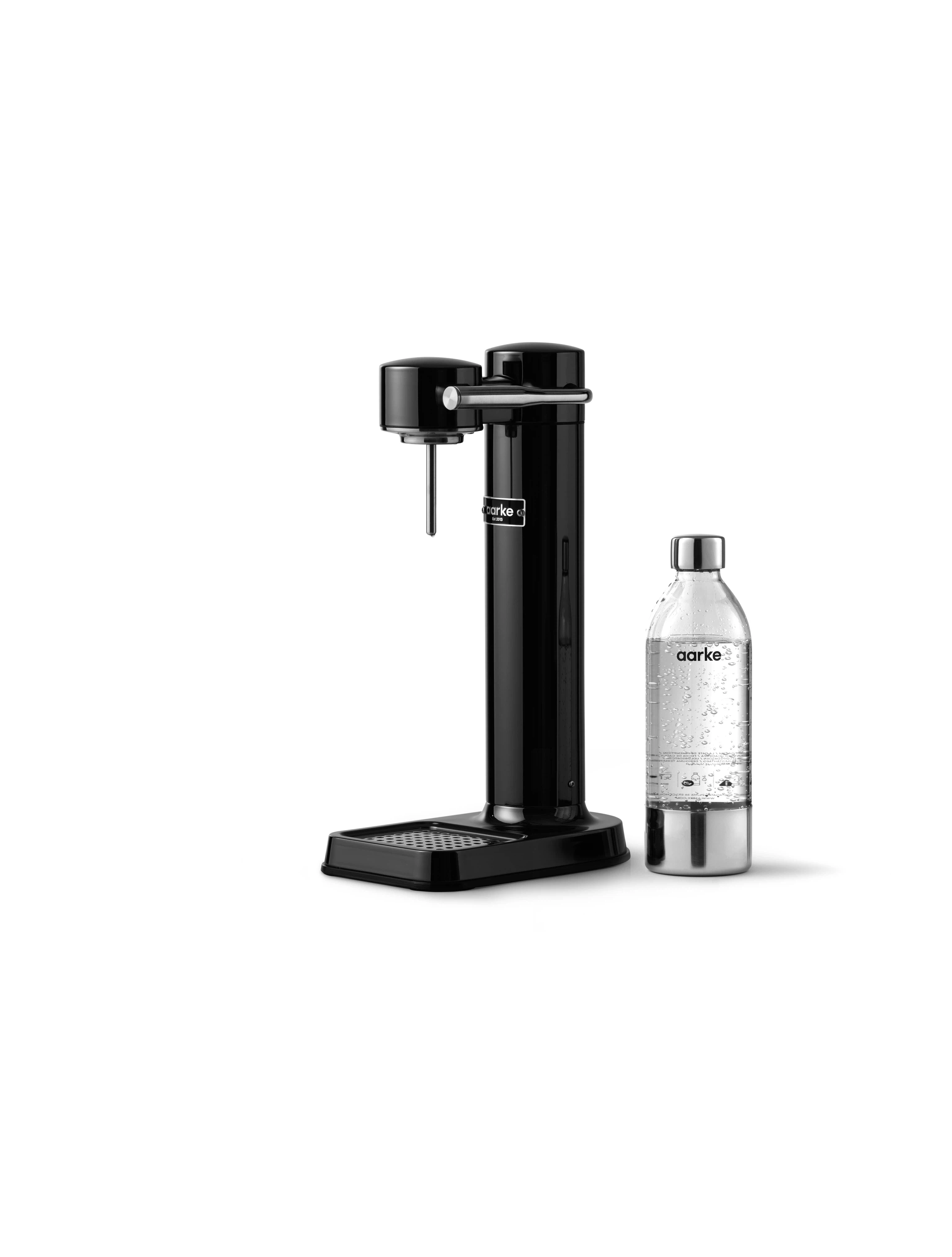 Aarke Wassersprudler Carbonator 3-Schwarz Chrom