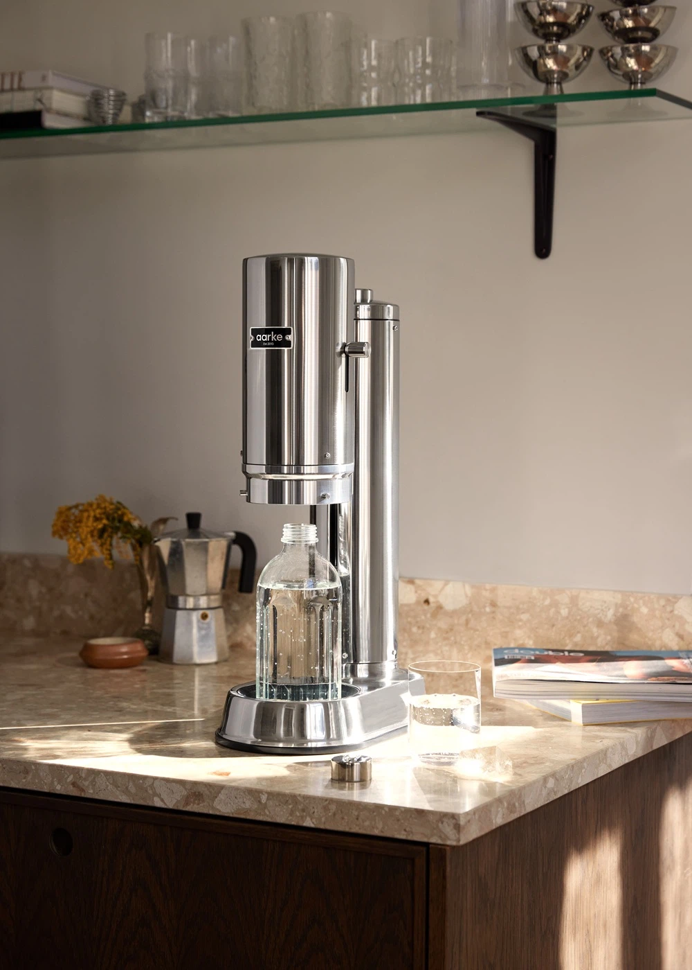 Aarke Wassersprudler Carbonator Pro-Steel