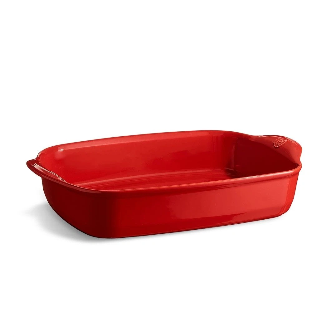 Emile Henry Ultime Gratinform Rechteckig 42x27 cm-Grand Cru