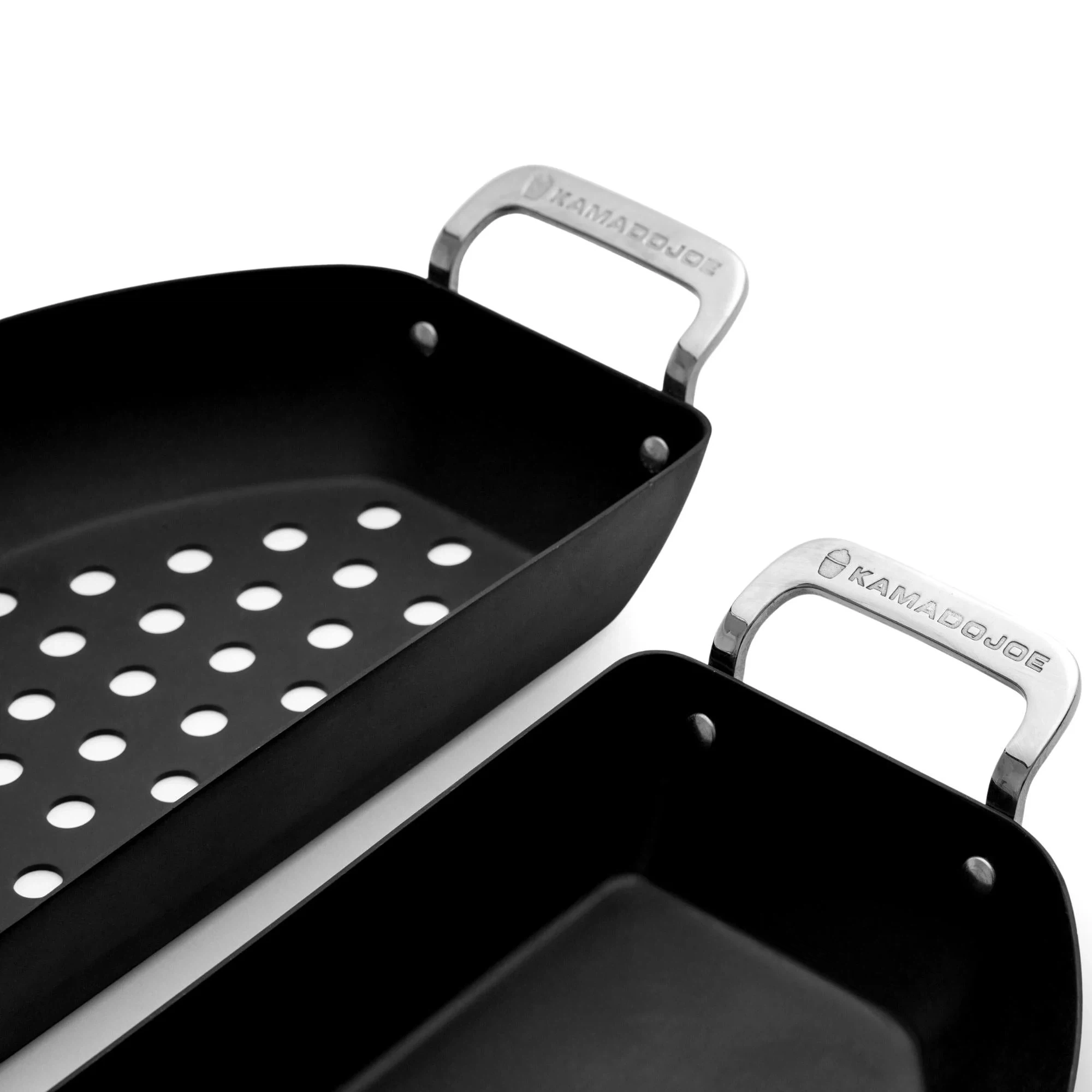 Kamado Joe Karbon Steel Halbmond-Pfannenset-Default Title
