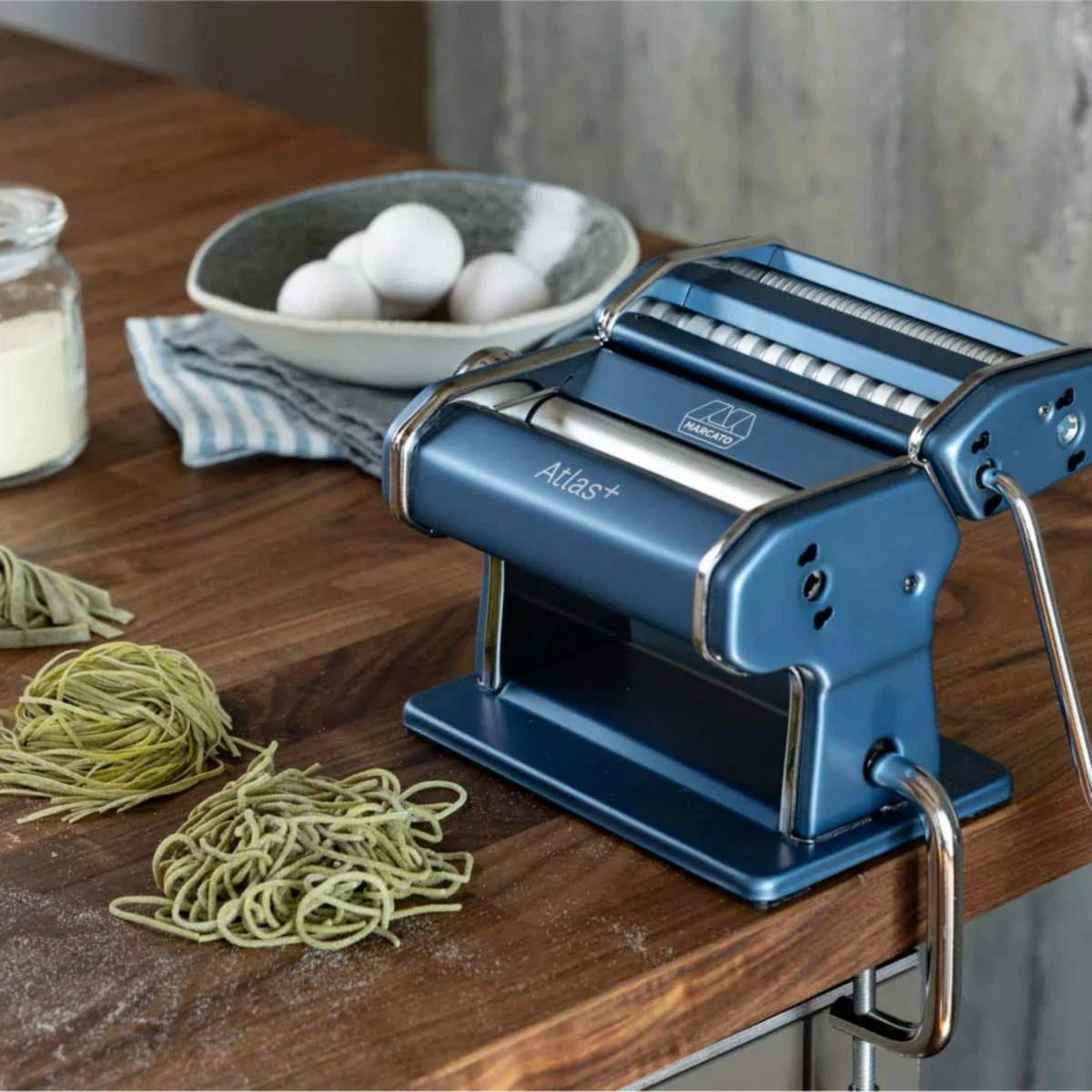 Marcato Nudelmaschine Atlas+-Powder Blau