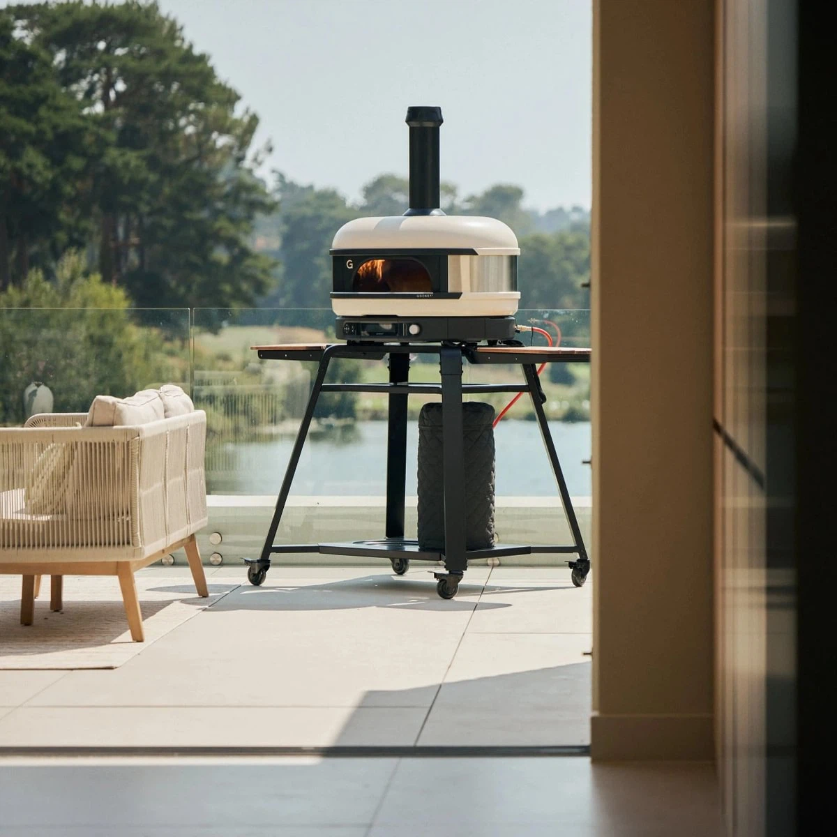 Gozney Dome Pizzaofen Gen 2 + gratis Woodfire Set-Crème