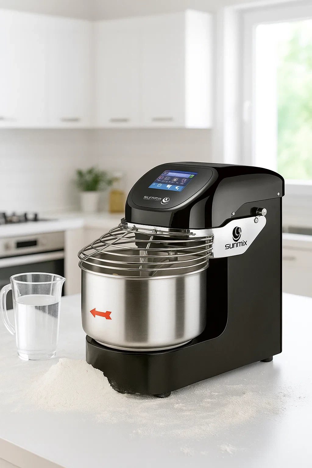 Sunmix Evo Line 6 Teigknetmaschine-Schwarz