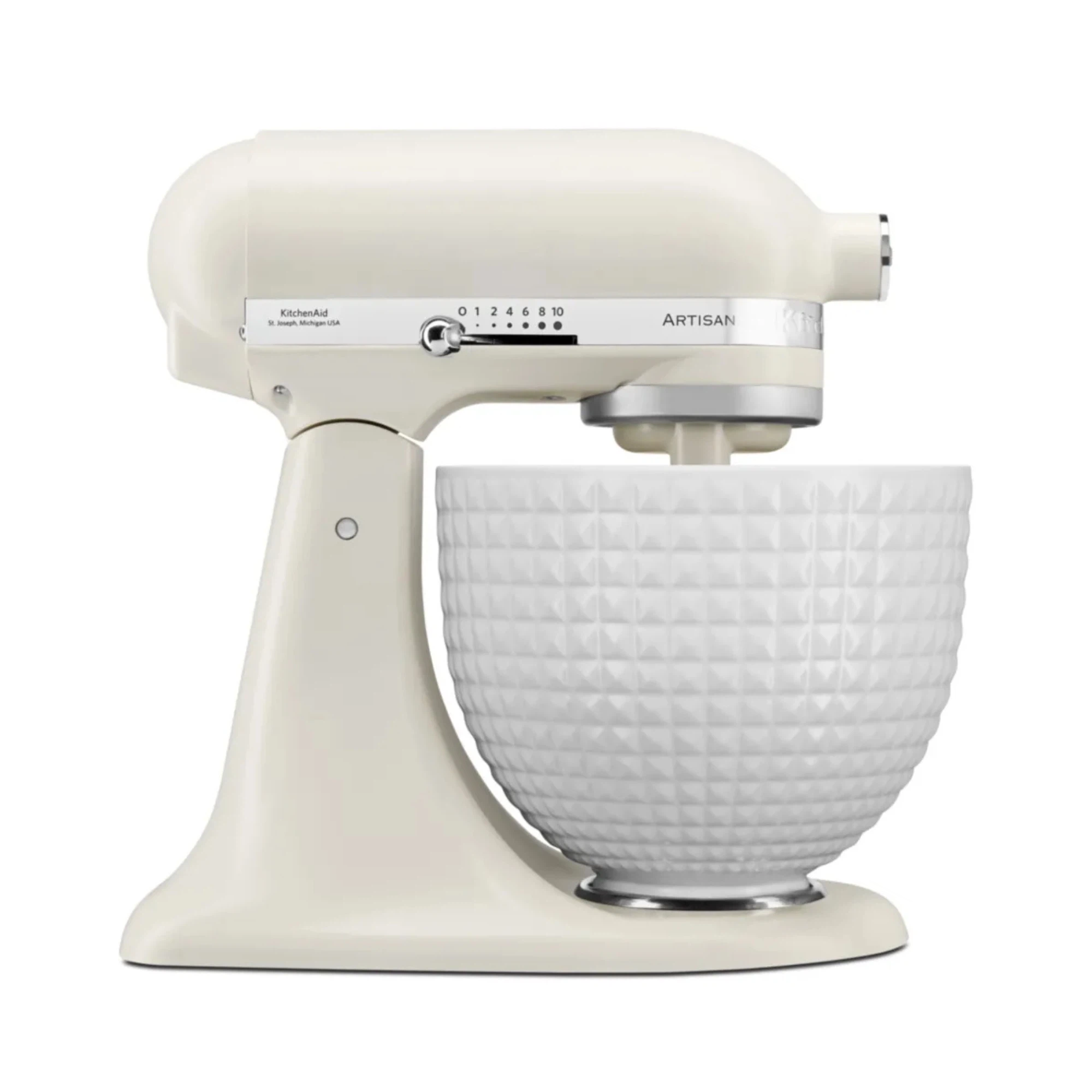 Monochrome Collection: KitchenAid Artisan 4,7 Liter Porcelain White KSM156 Küchenmaschine-Default Title