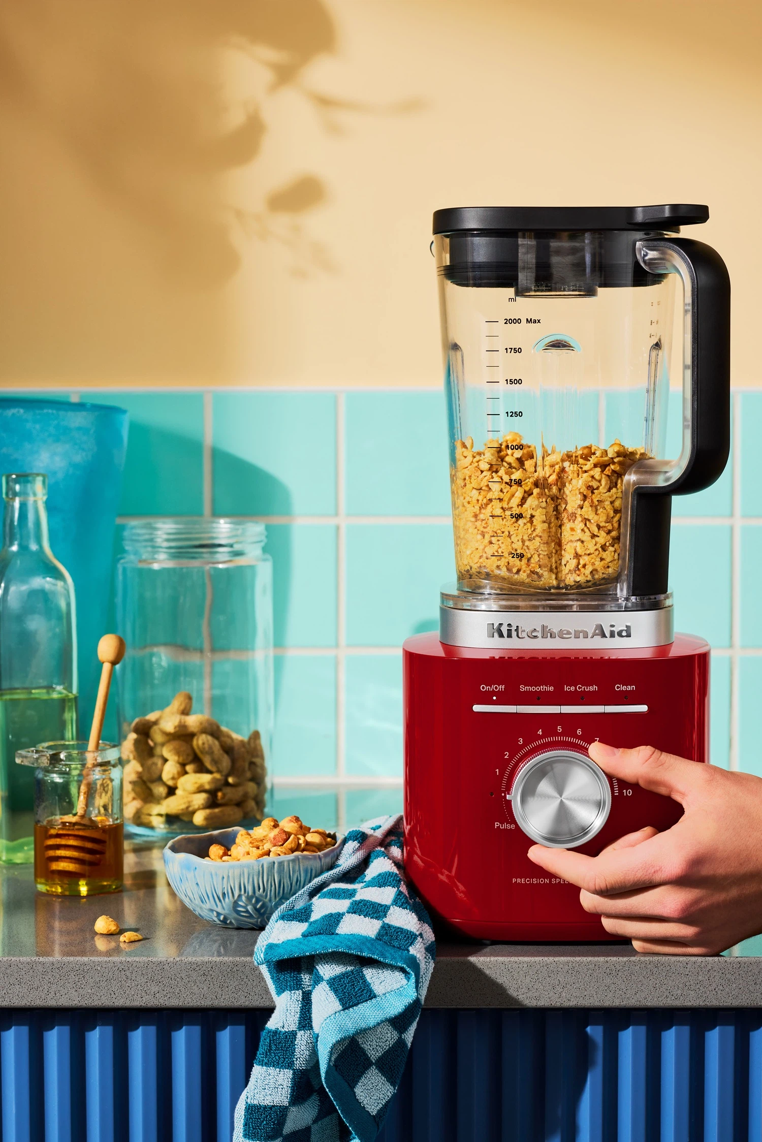 KitchenAid Pure Power Standmixer 2,1 Liter-Empire Rot