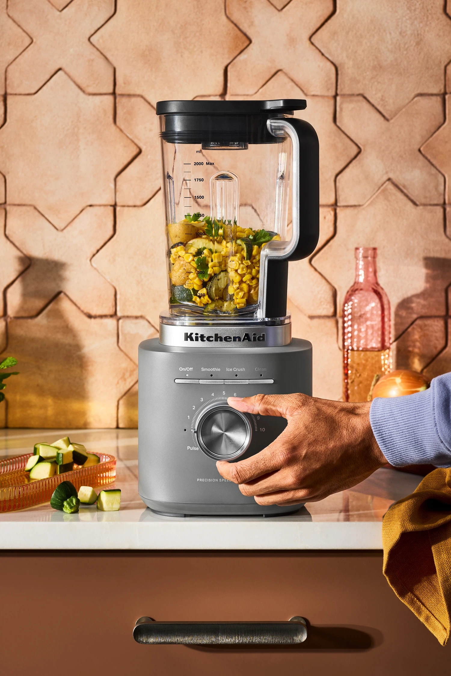 KitchenAid Pure Power Standmixer 2,1 Liter-Dunkelgrau