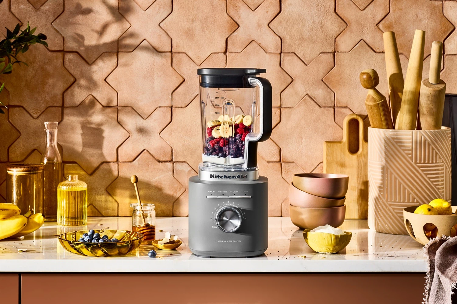 KitchenAid Pure Power Standmixer 2,1 Liter-Dunkelgrau