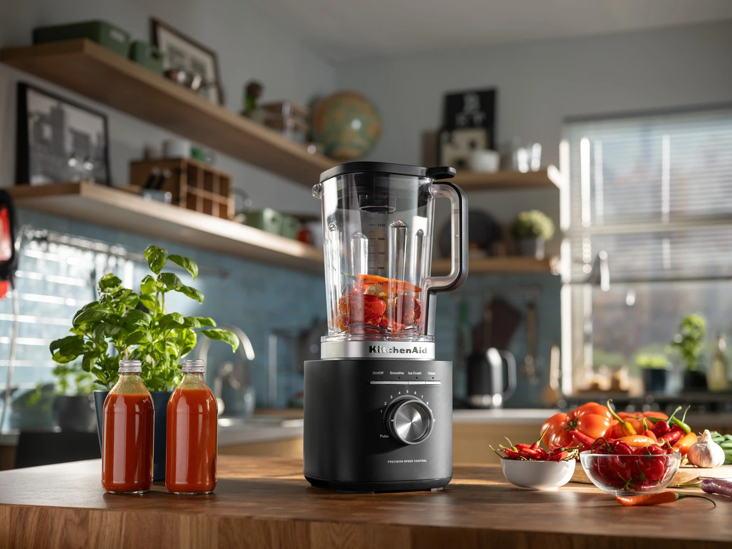 KitchenAid Pure Power Standmixer 2,1 Liter-Schwarz matt