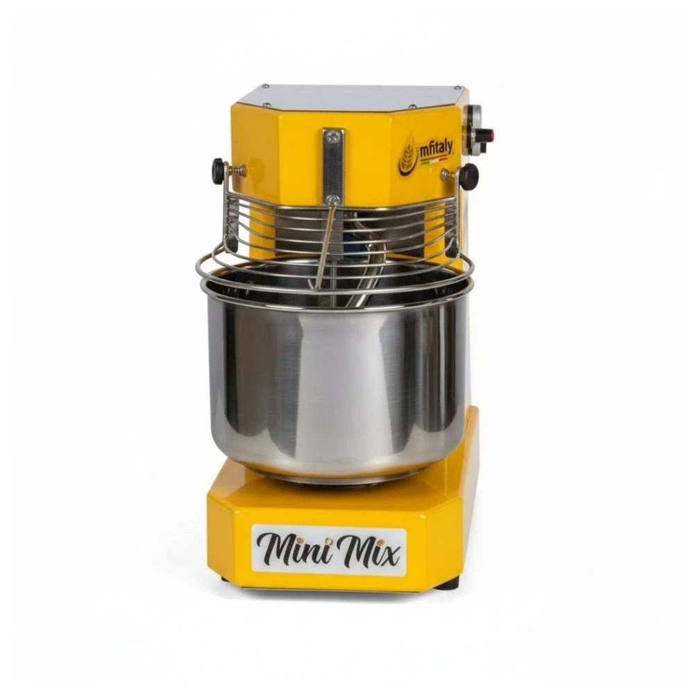 MFItaly MINIMIX STD5 Spiral-Knetmaschine-Gelb