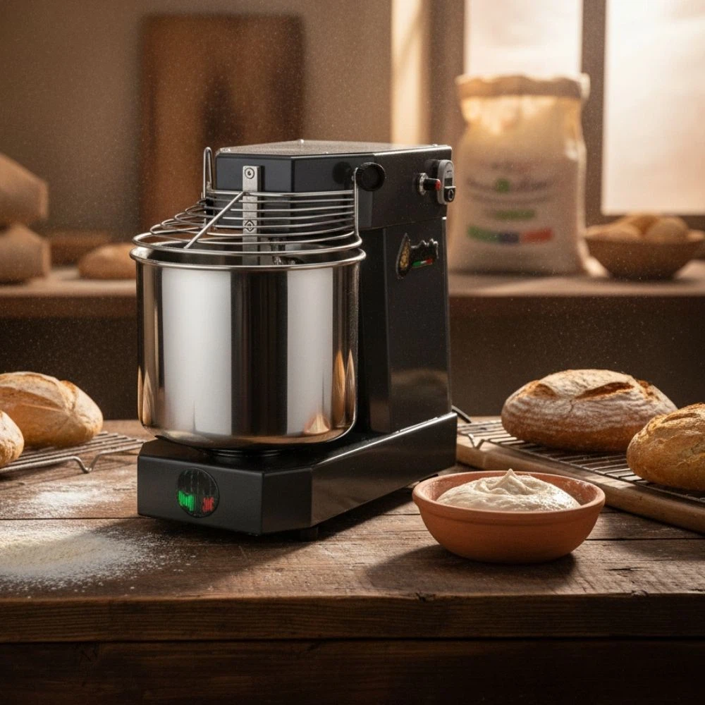 MFItaly MINIMIX STD5 Spiral-Knetmaschine-Dunkelgrau