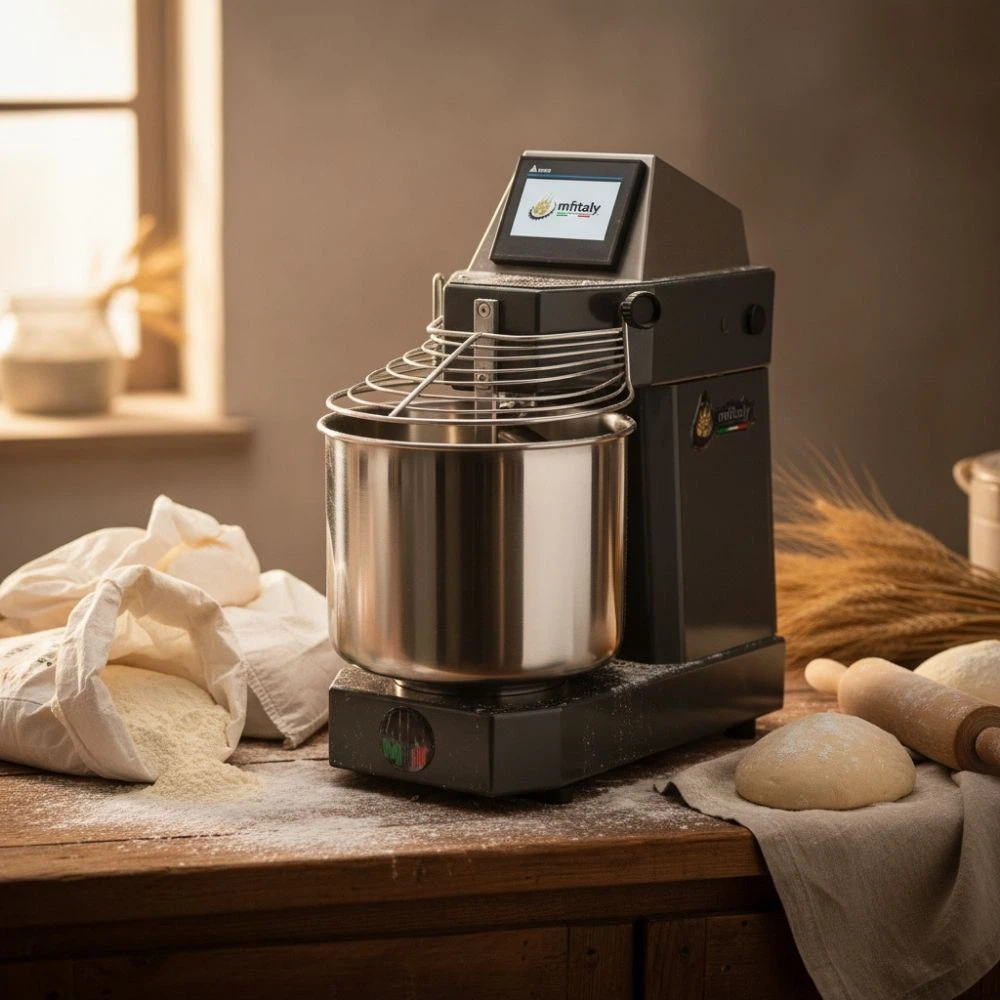 MFItaly MINIMIX PRO 5 Spiral-Knetmaschine-Dunkelgrau