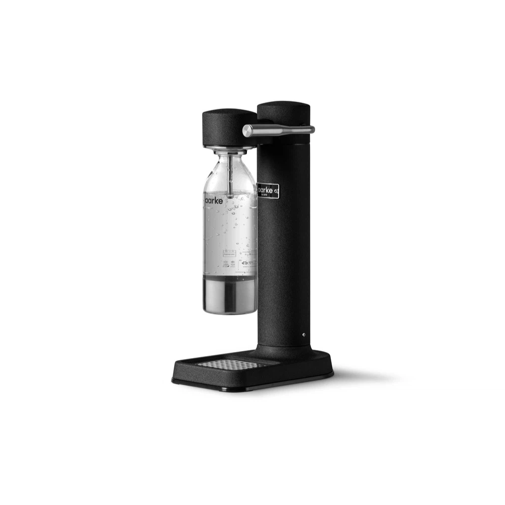 Aarke Wassersprudler Carbonator 3 + Gaszylinder-Matt Schwarz