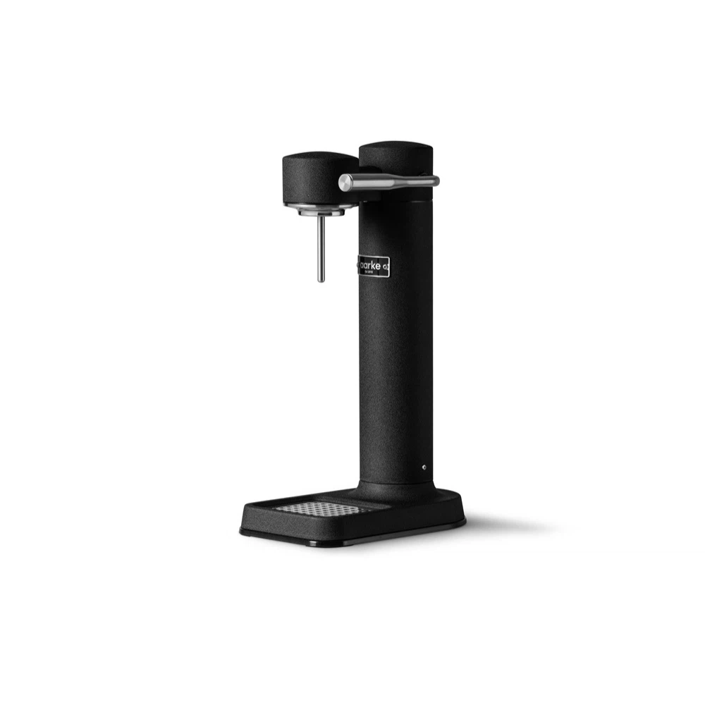 Aarke Wassersprudler Carbonator 3 + PET-Flaschen 2er-Set-Matt Schwarz