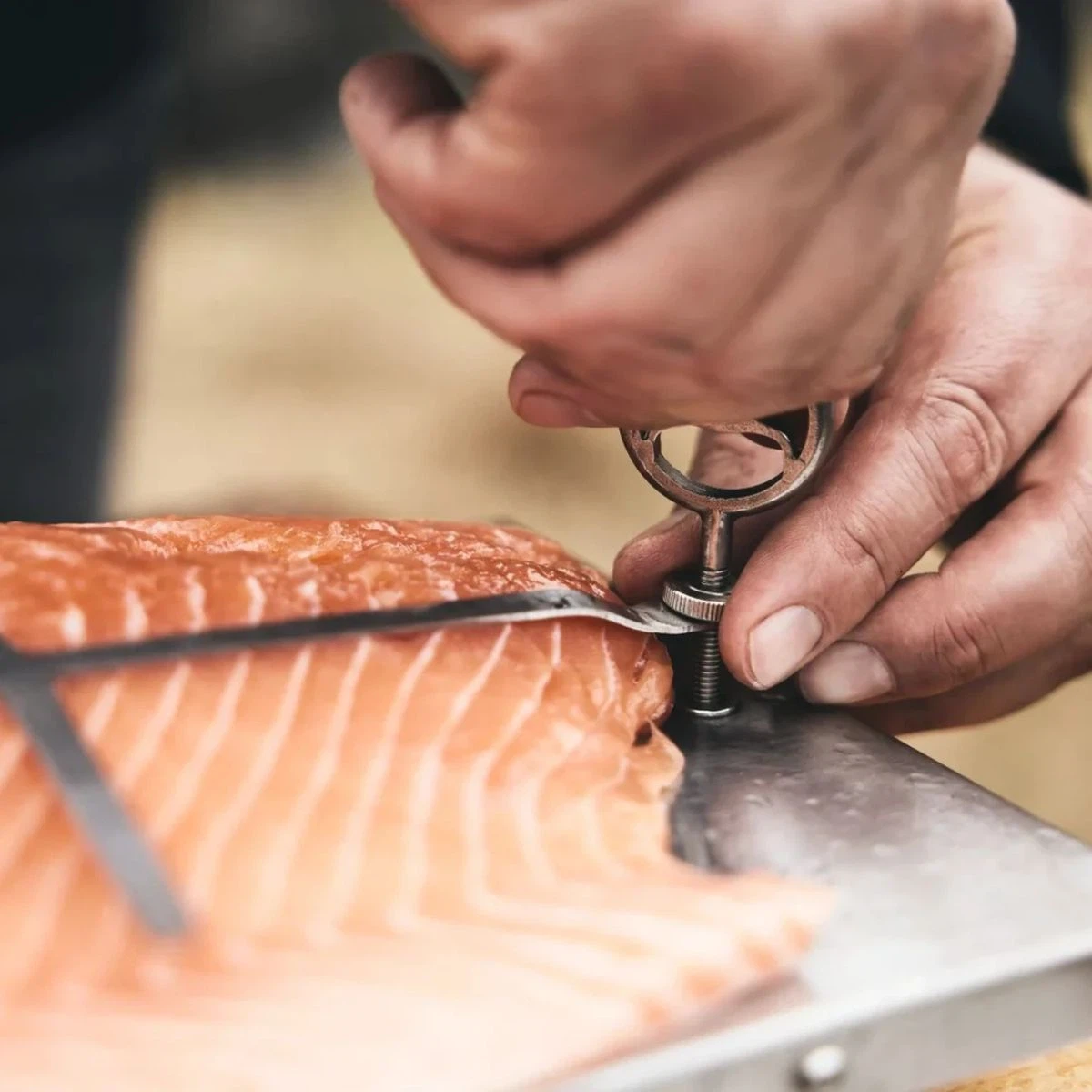 MOESTA BJÖRN Flammlachsbrett aus Edelstahl-Default Title