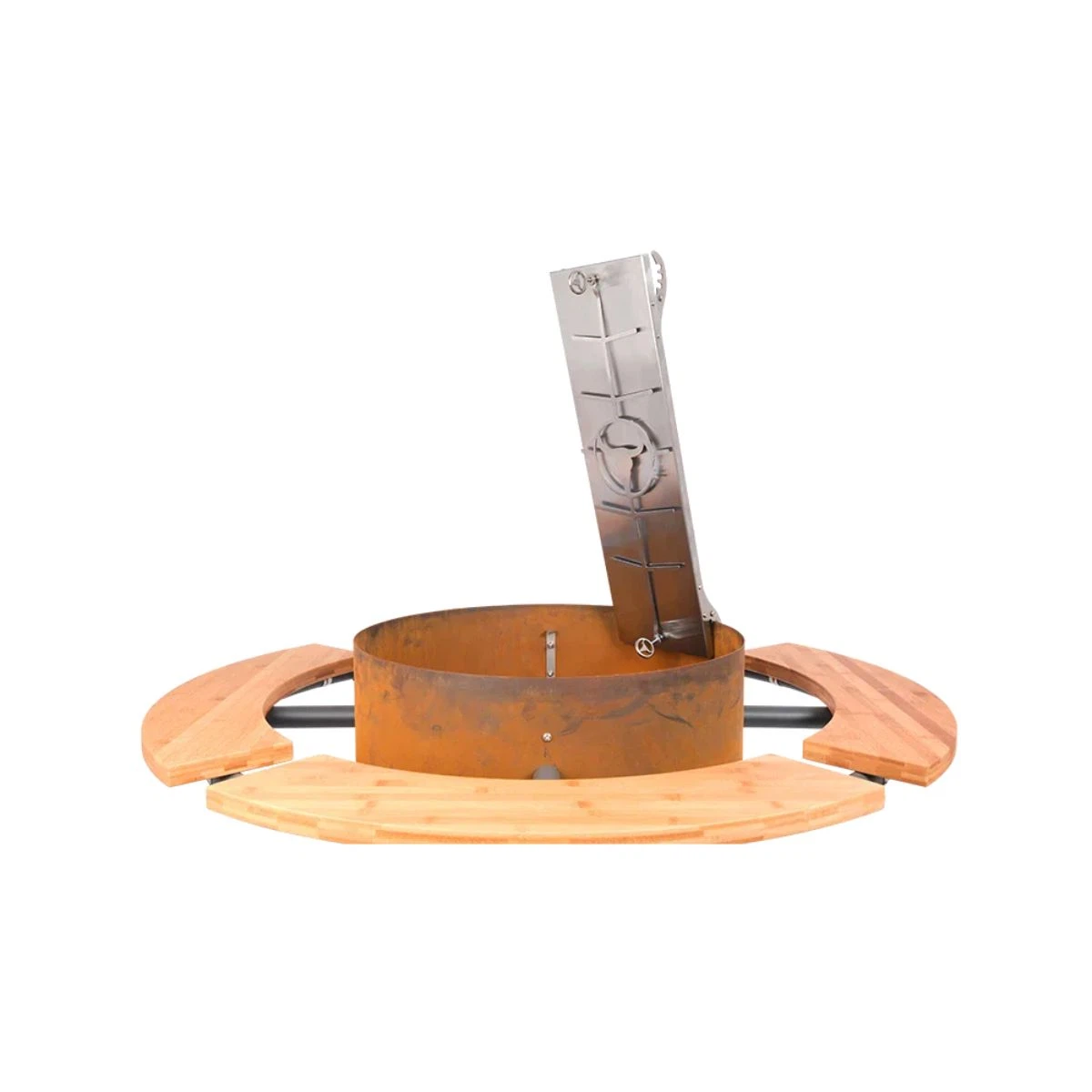 MOESTA BJÖRN Flammlachsbrett aus Edelstahl-Default Title