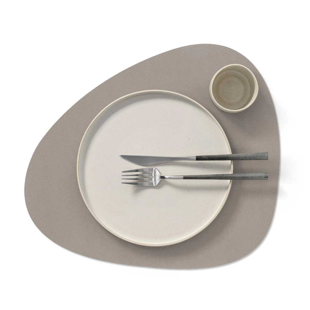 LIND DNA Tischset L Serene 4-er Set-Curve / Ash