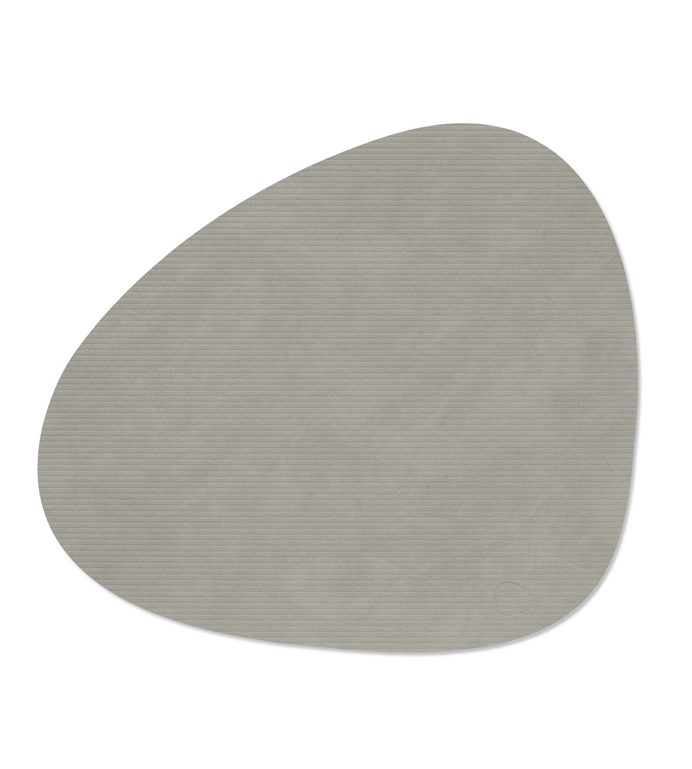 LIND DNA Tischset L Corduroy-Curve / Light Grey