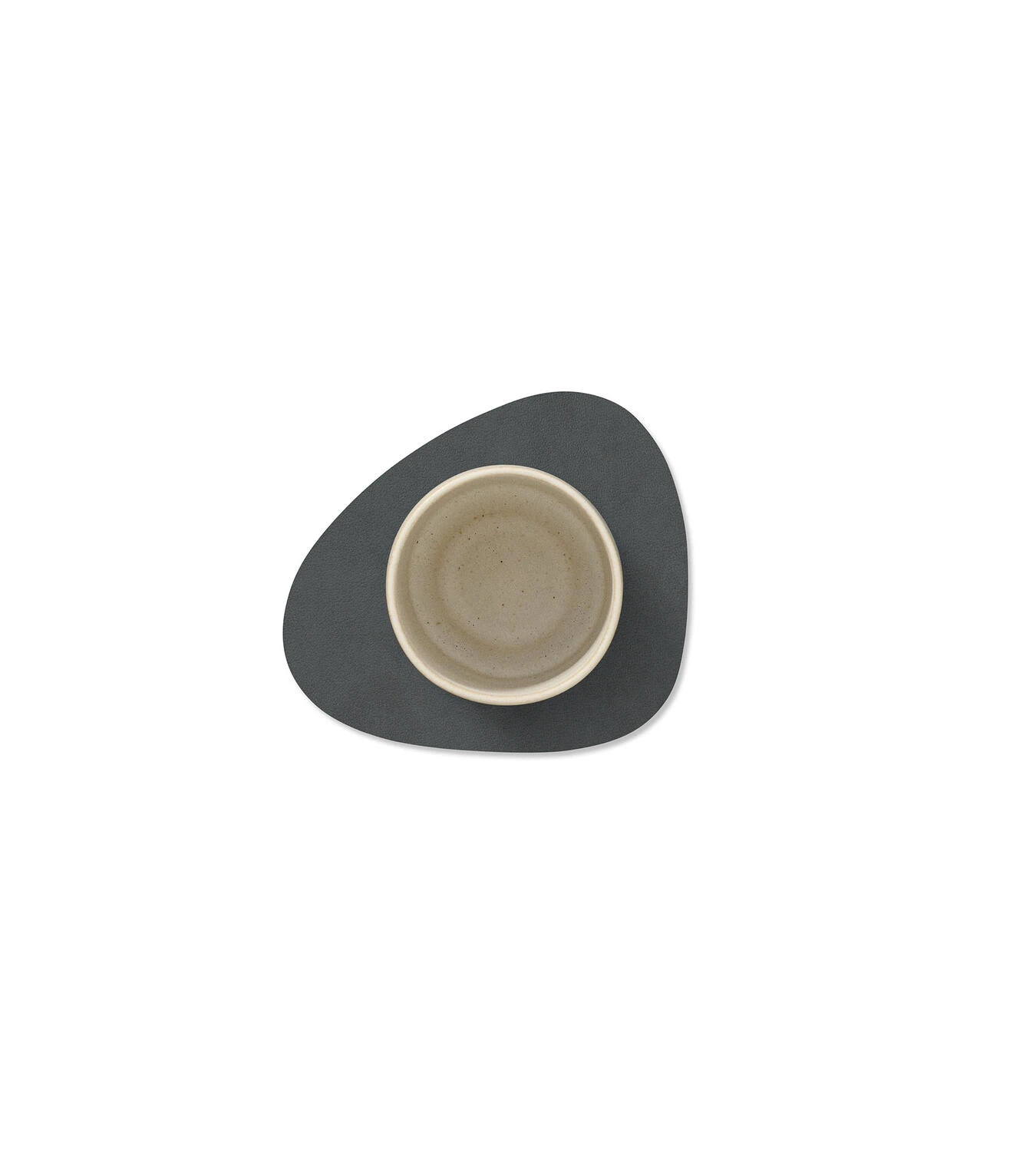 LIND DNA Glasuntersetzer Nupo 4-er Set-Curve / Anthracite