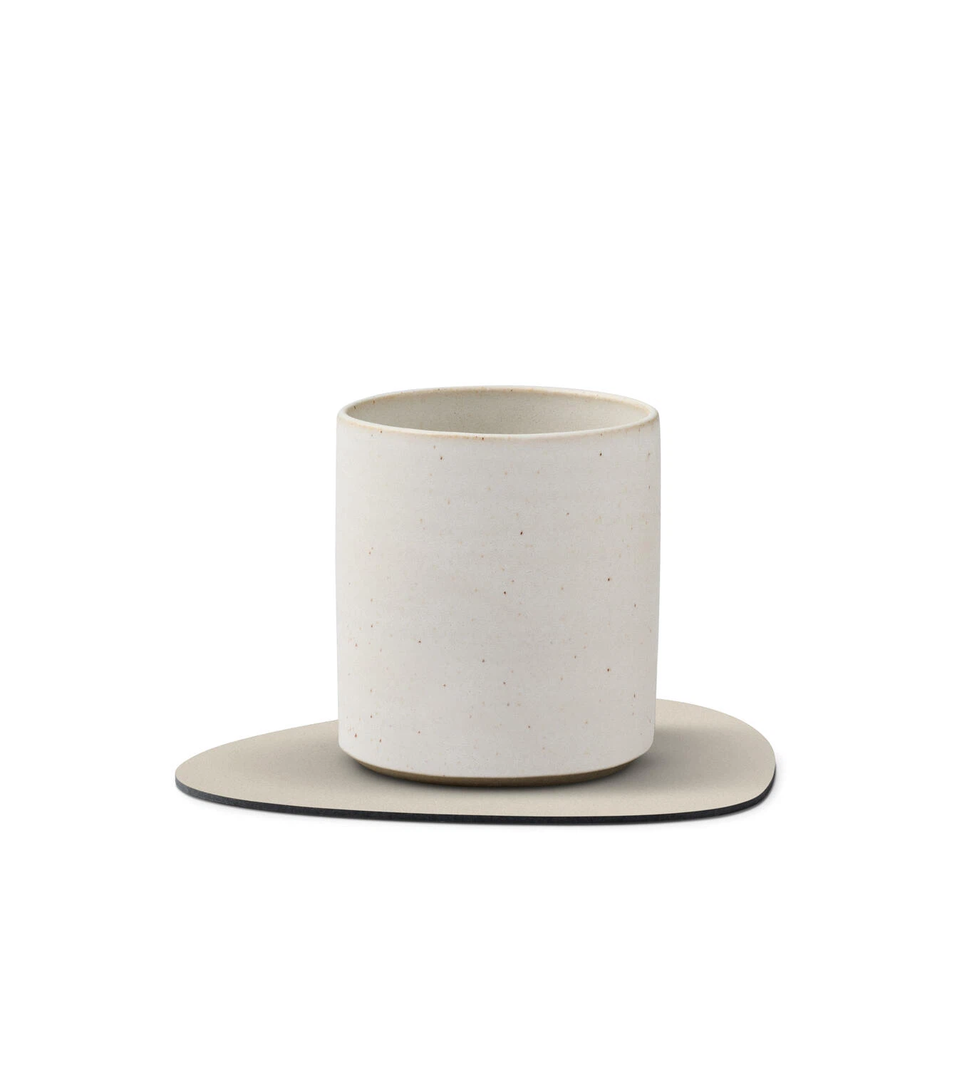LIND DNA Glasuntersetzer Nupo 2-er Set-Curve / Oyster White
