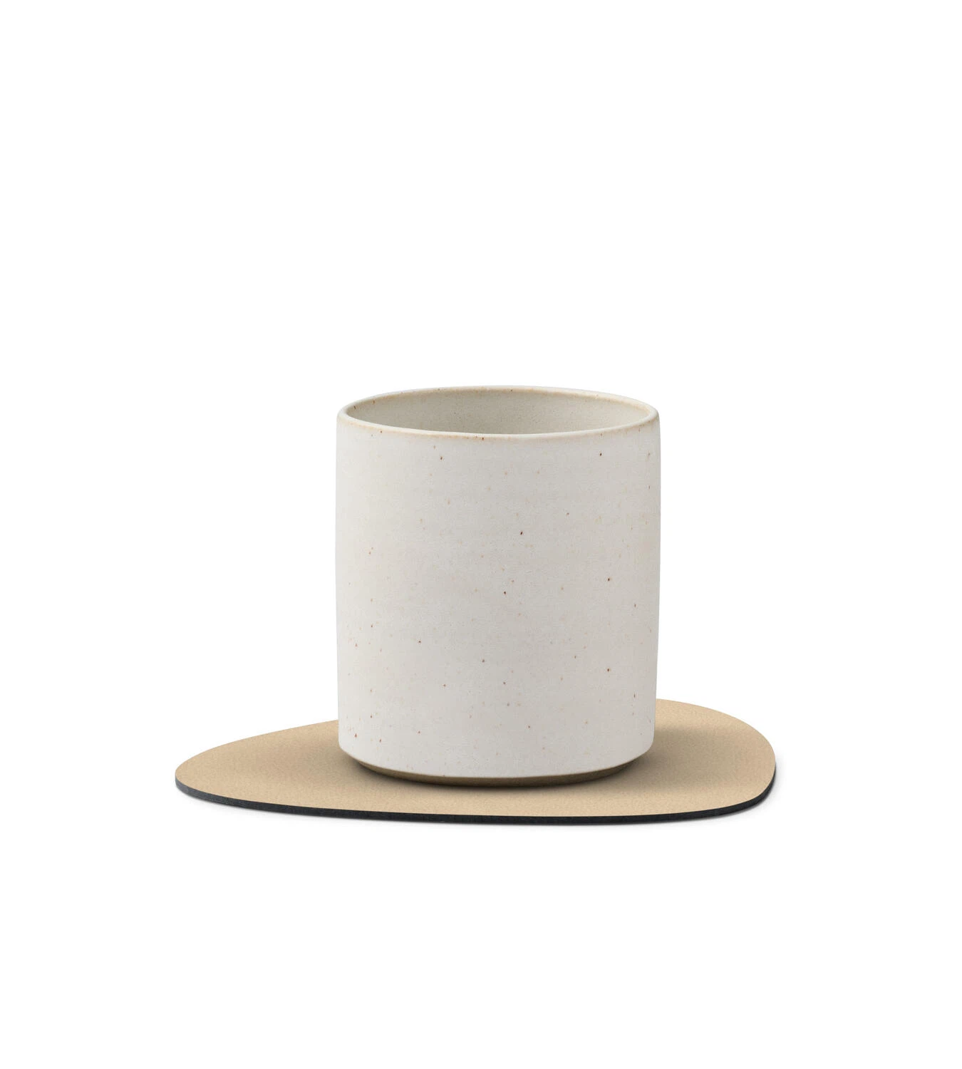 LIND DNA Glasuntersetzer Nupo 6-er Set-Curve / Sand