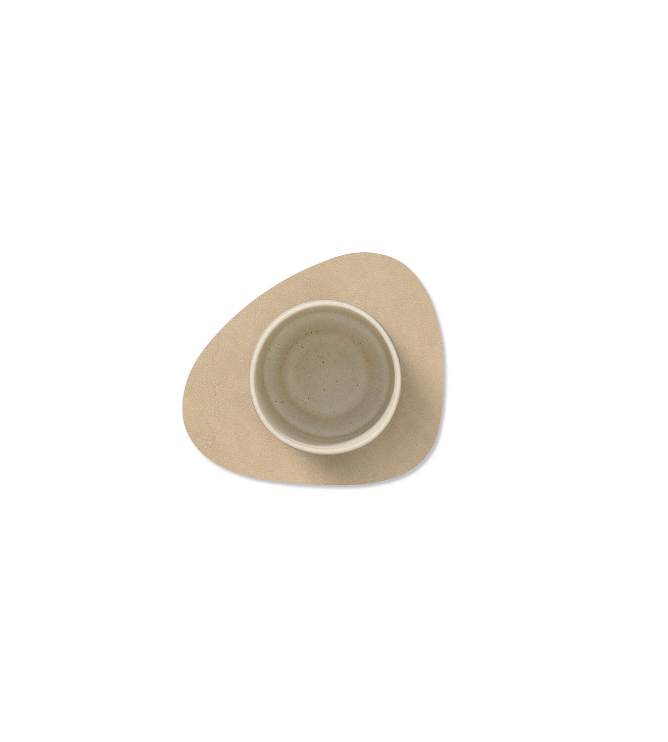 LIND DNA Glasuntersetzer Nupo 4-er Set-Curve / Sand