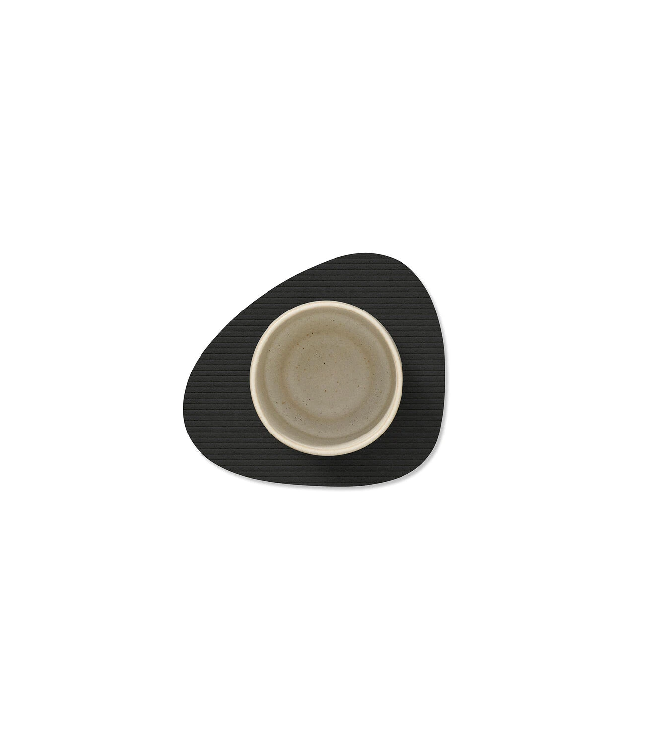 LIND DNA Glasuntersetzer Corduroy 6-er Set-Curve / Black Ink