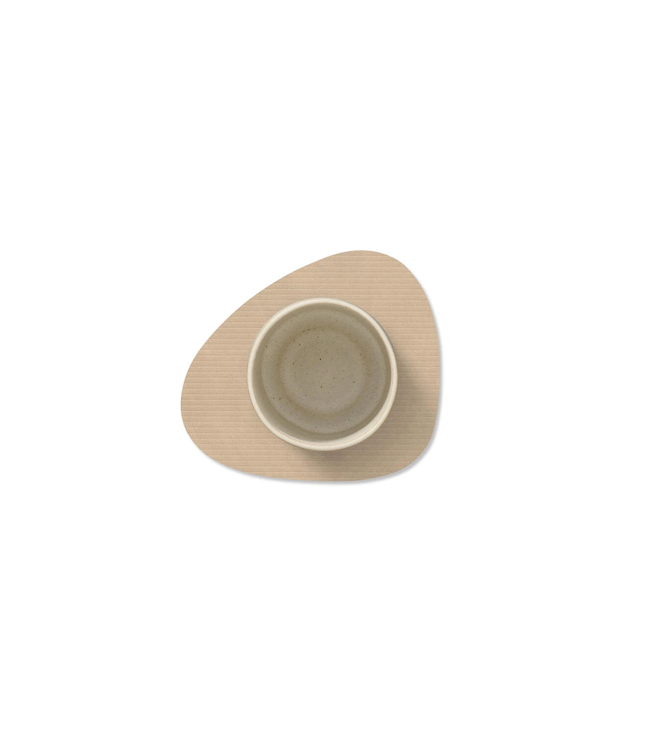 LIND DNA Glasuntersetzer Corduroy 6-er Set-Curve / Sand