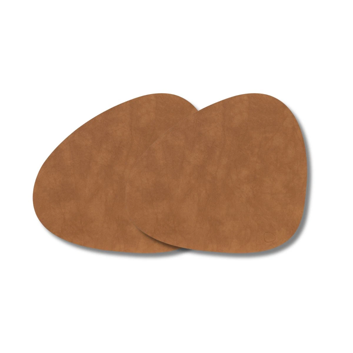 LIND DNA Tischset L Nupo 2-er Set-Curve / Nature