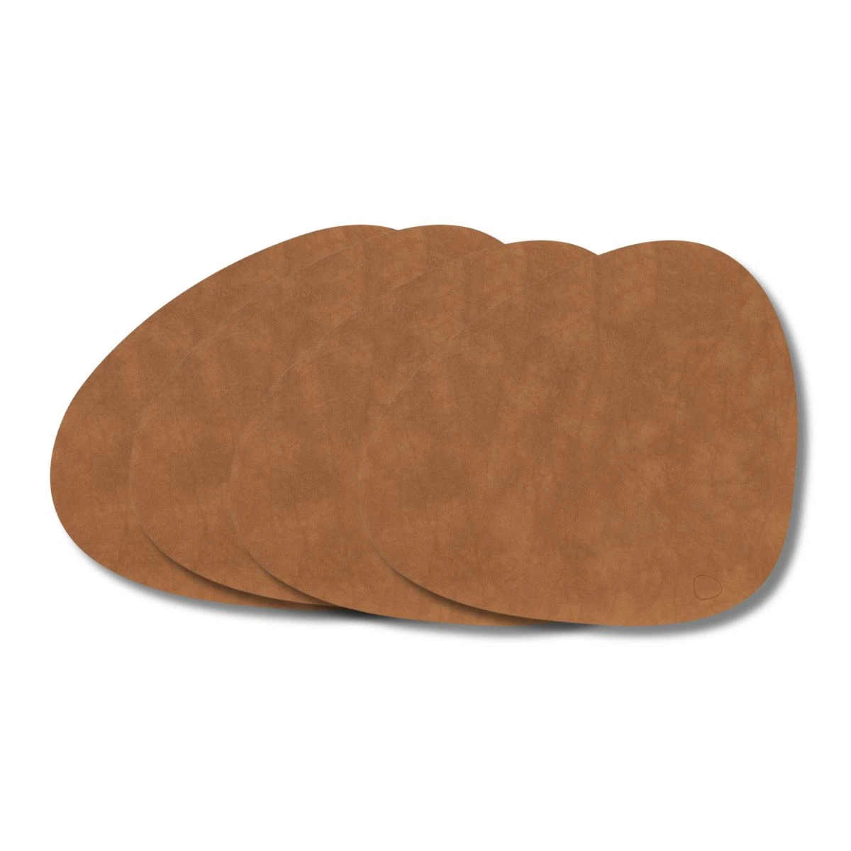 LIND DNA Tischset L Nupo 4-er Set-Curve / Nature